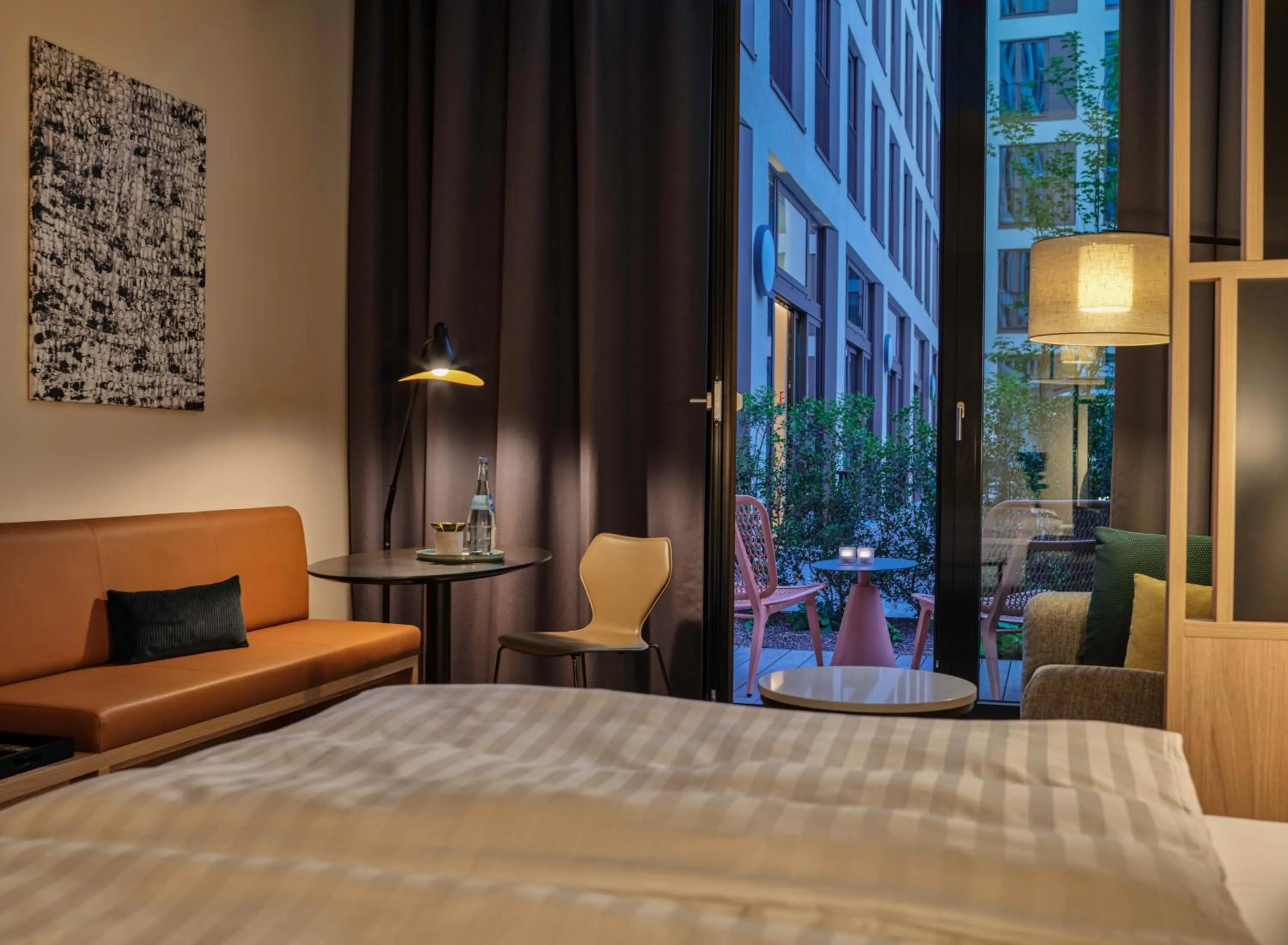 Bedroom, Bed in Adina Apartment Hotel Cologne