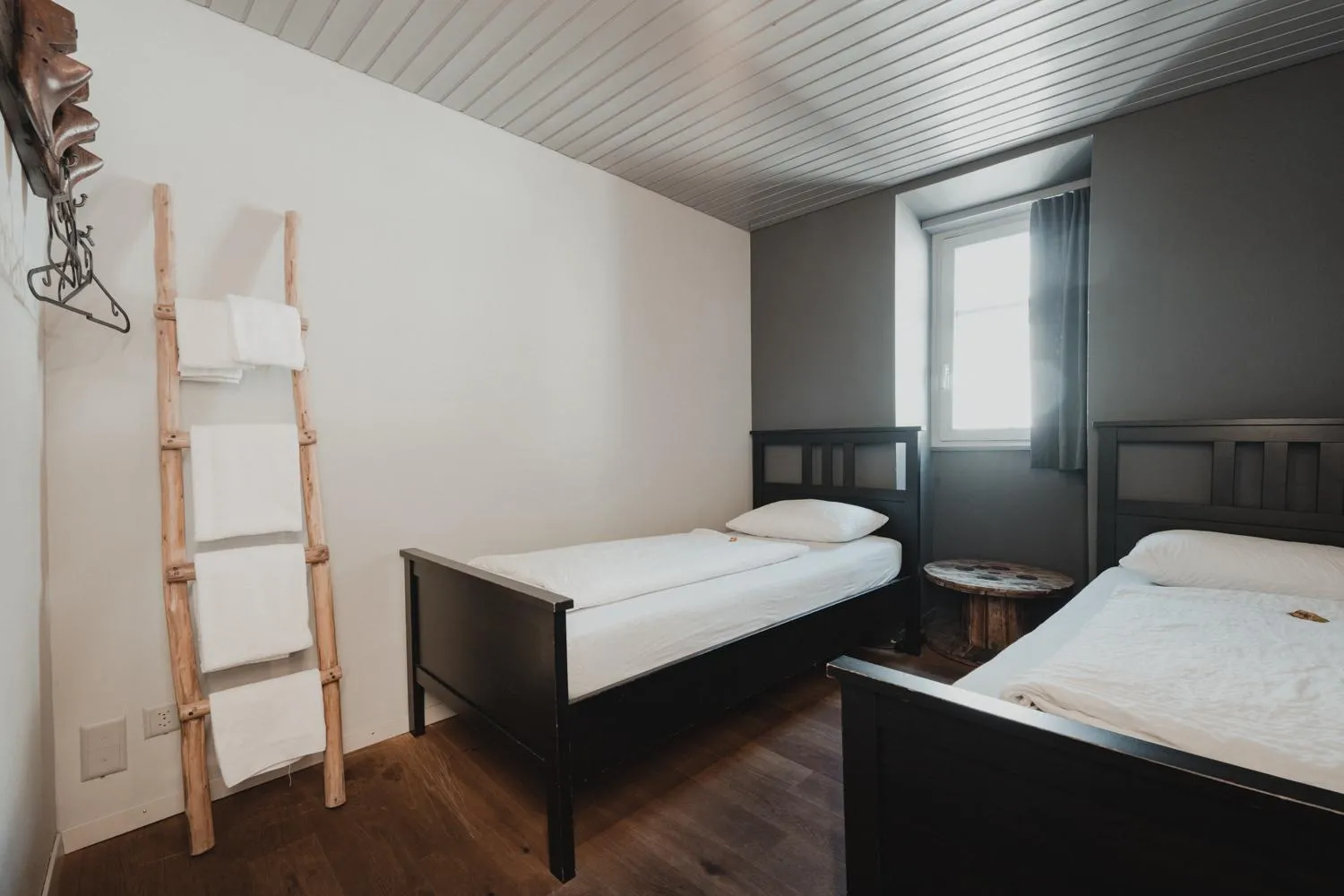 Bed in No8 Boutique Hotel - self check in