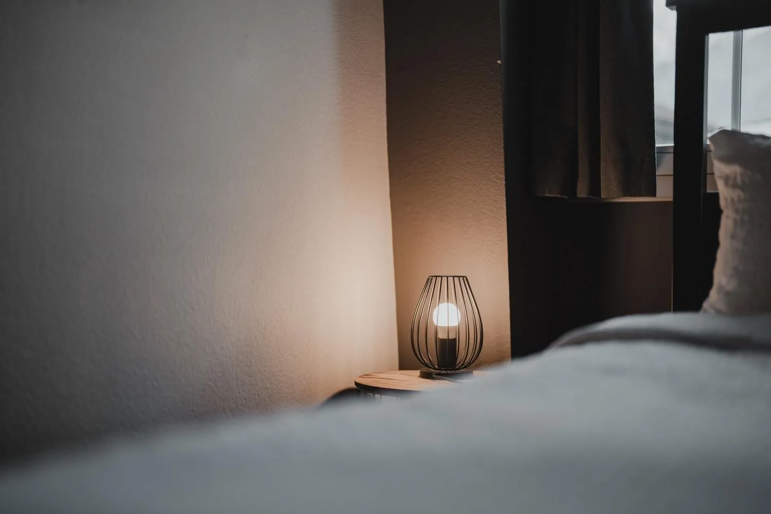 Decorative detail, Bed in No8 Boutique Hotel - self check in