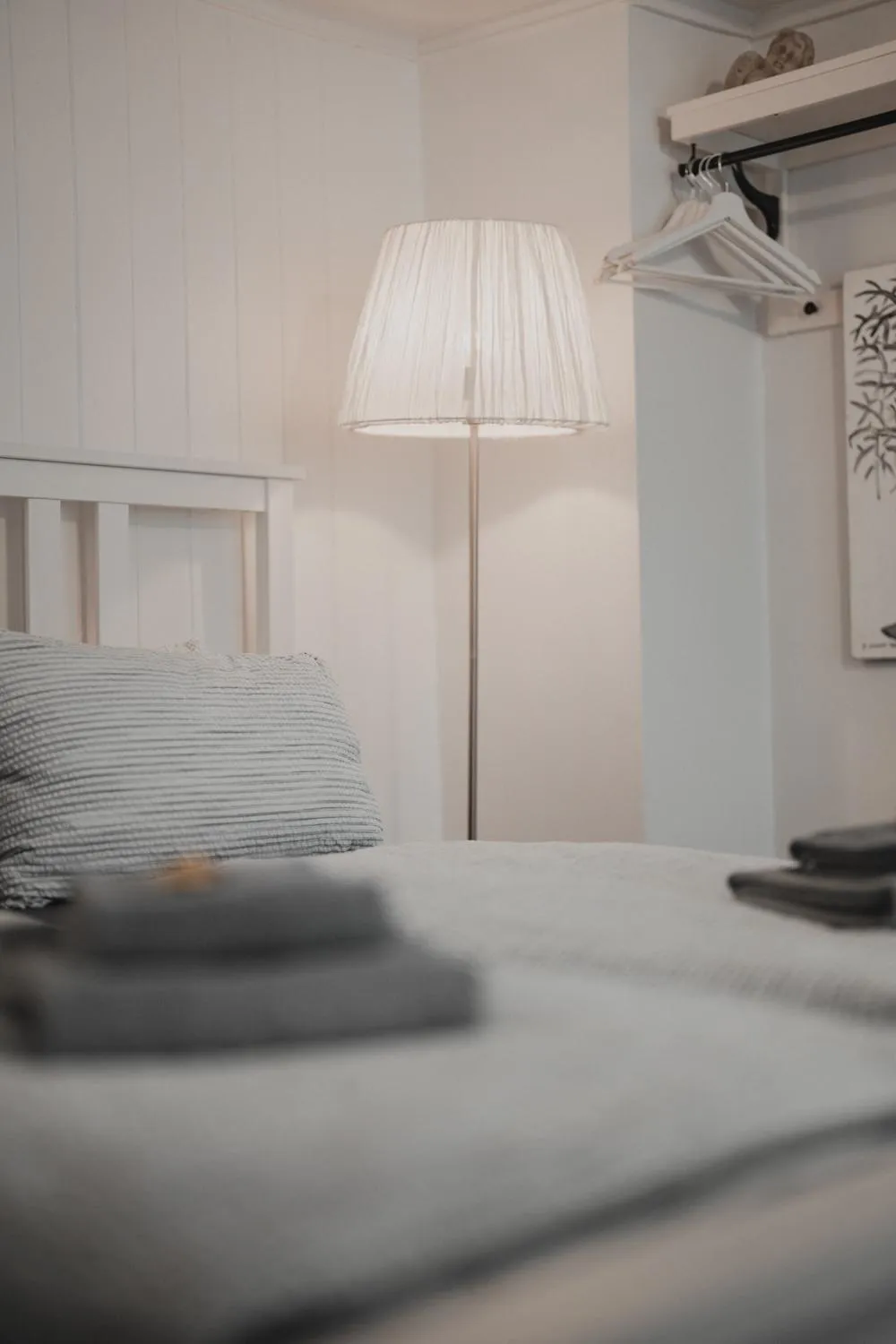 Bed in No8 Boutique Hotel - self check in