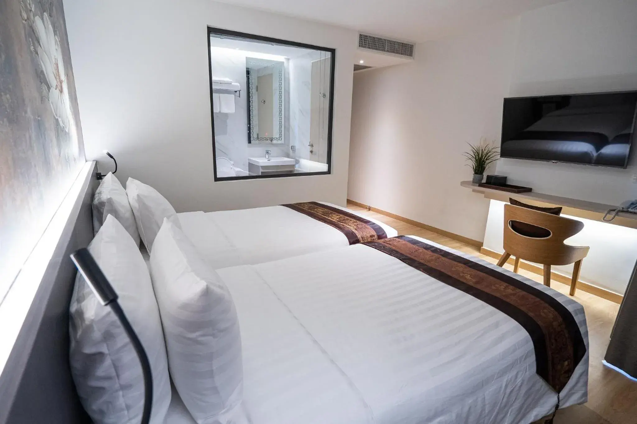 Bedroom, Bed in Pannarai Hotel Bangkok-Pra tunam Bedroom, Bed in Pannarai Hotel Bangkok-Pra tunam