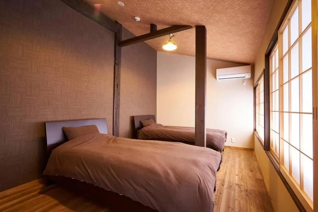 Bed in Kuromon House