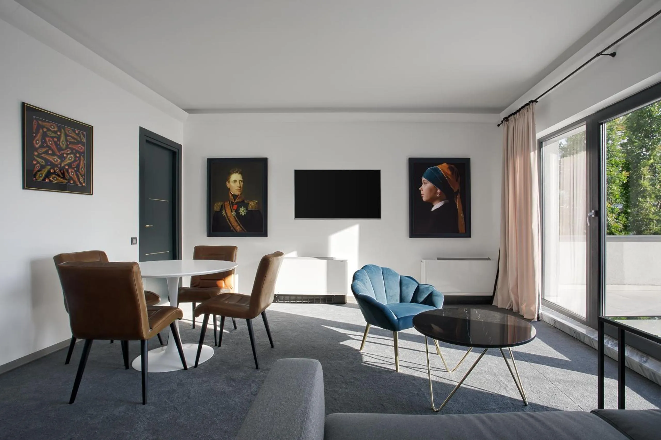 Living room in The Square Hotel