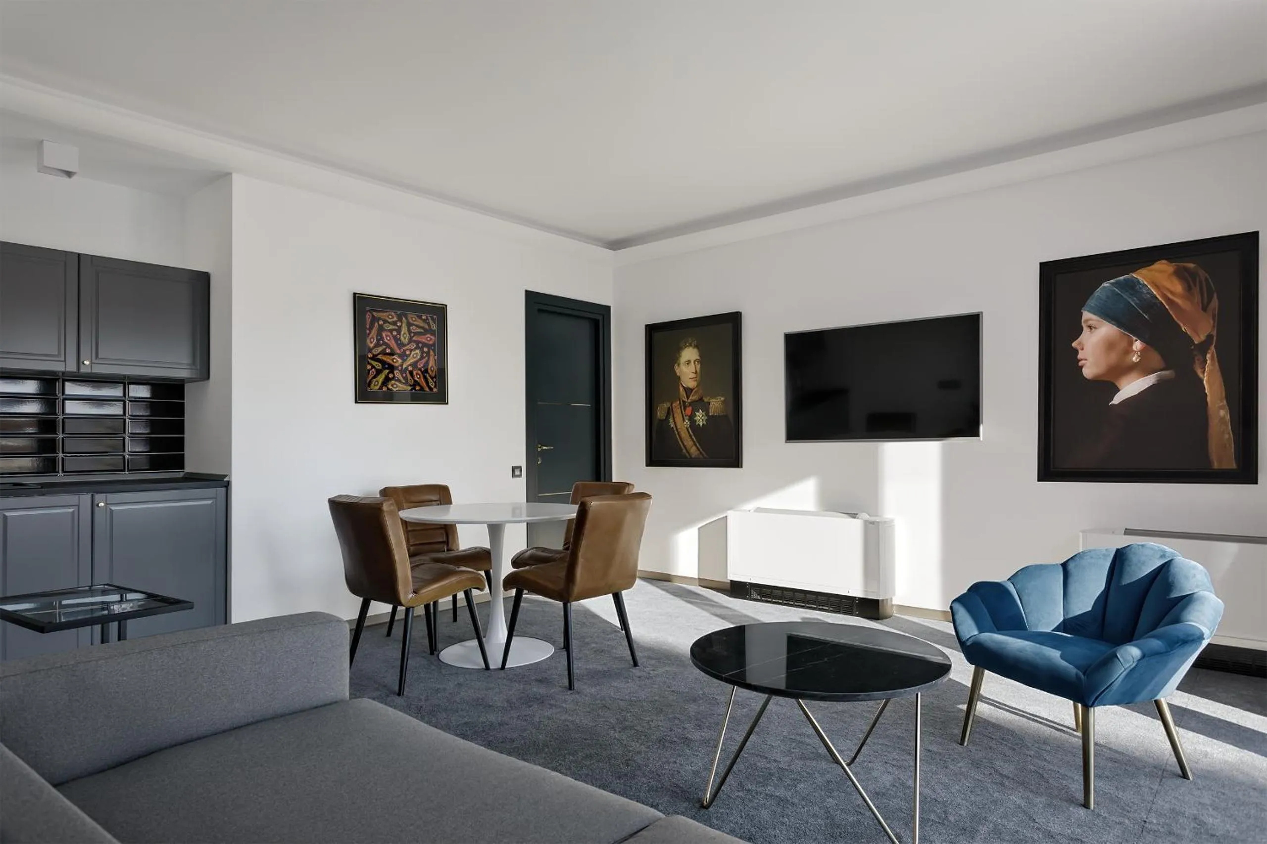 Living room in The Square Hotel