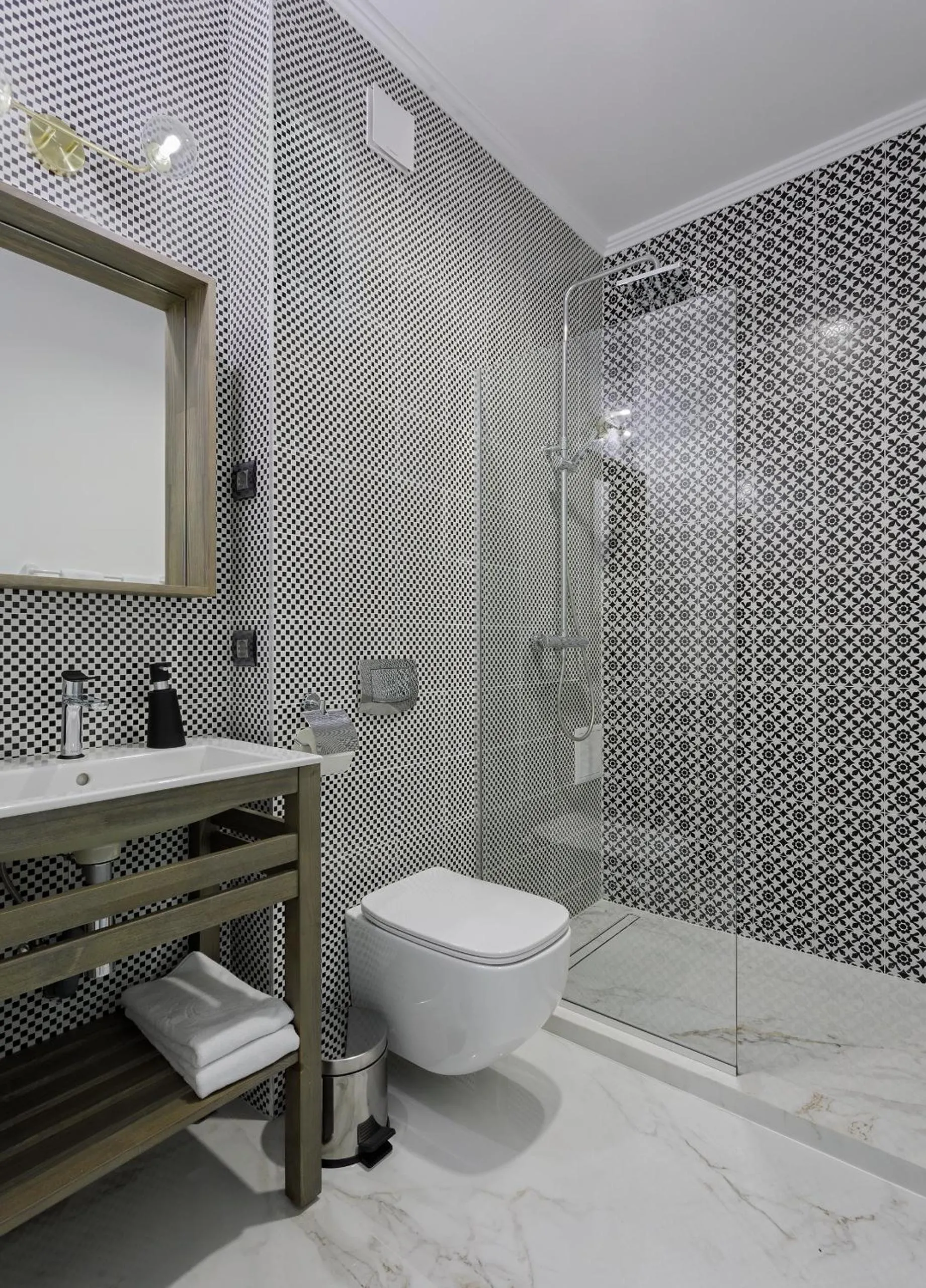 Bathroom in The Square Hotel