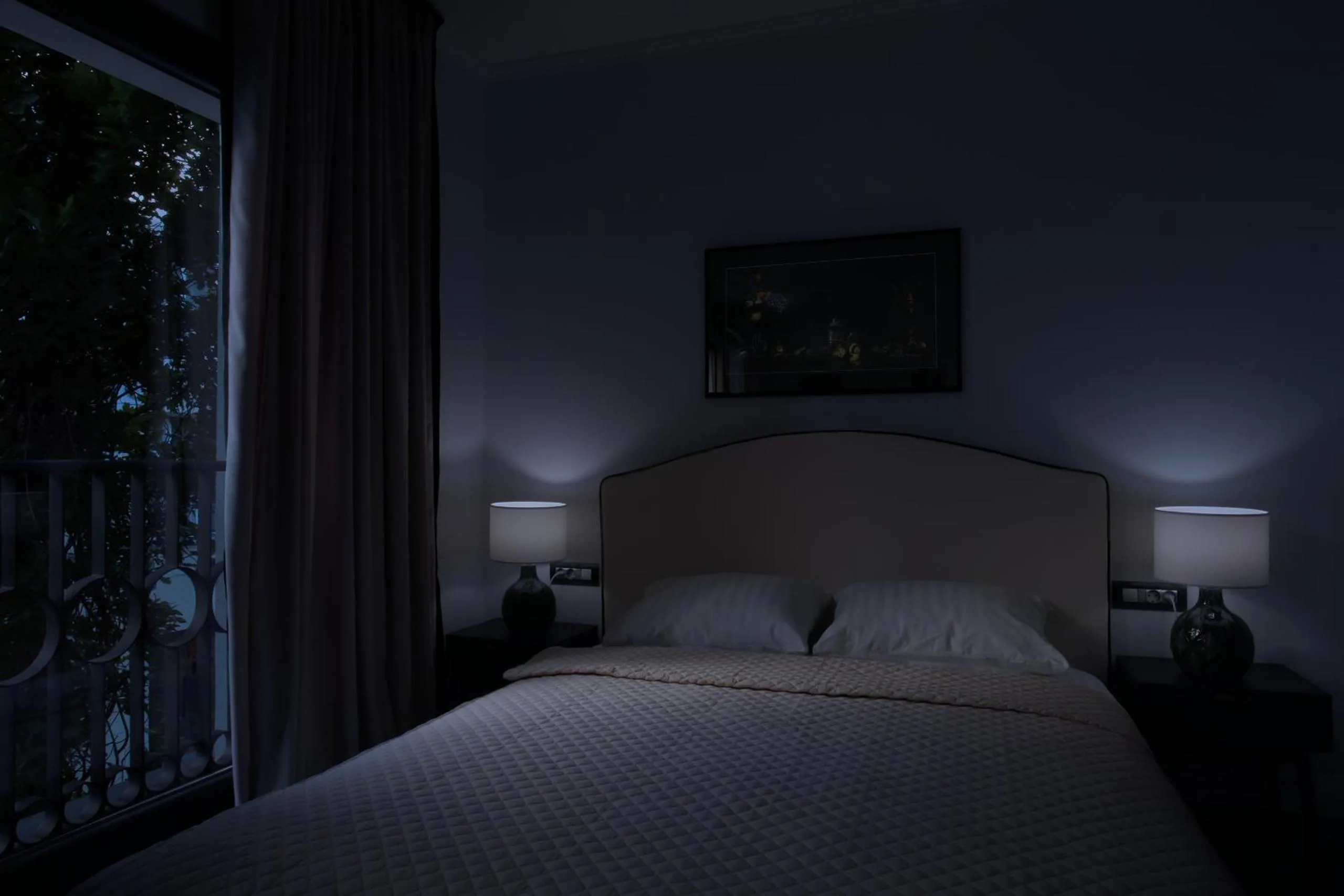 Bed in The Square Hotel