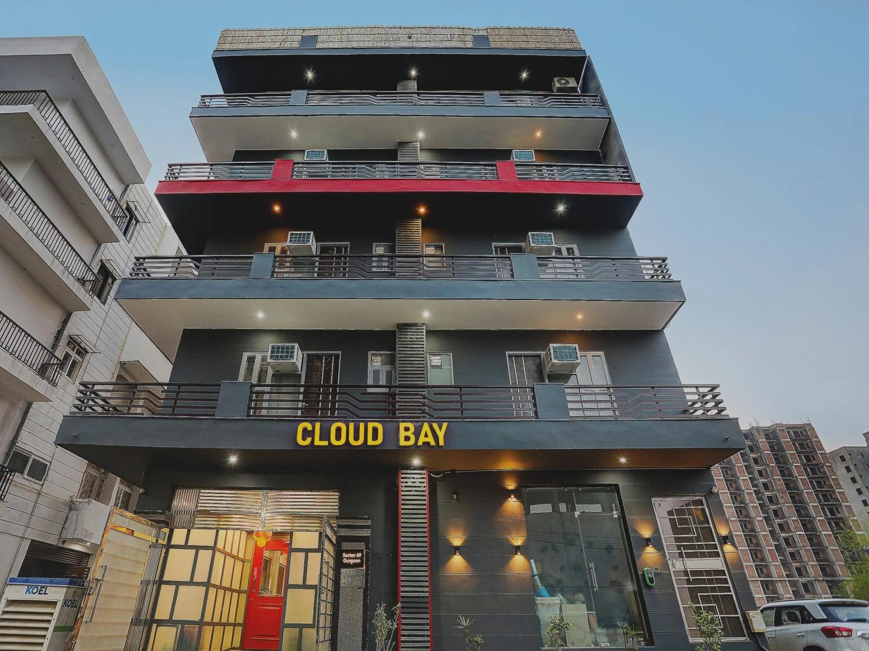 Facade/entrance in Super Townhouse Cloud Bay, Near Genpact, Sector-69, Gurgaon