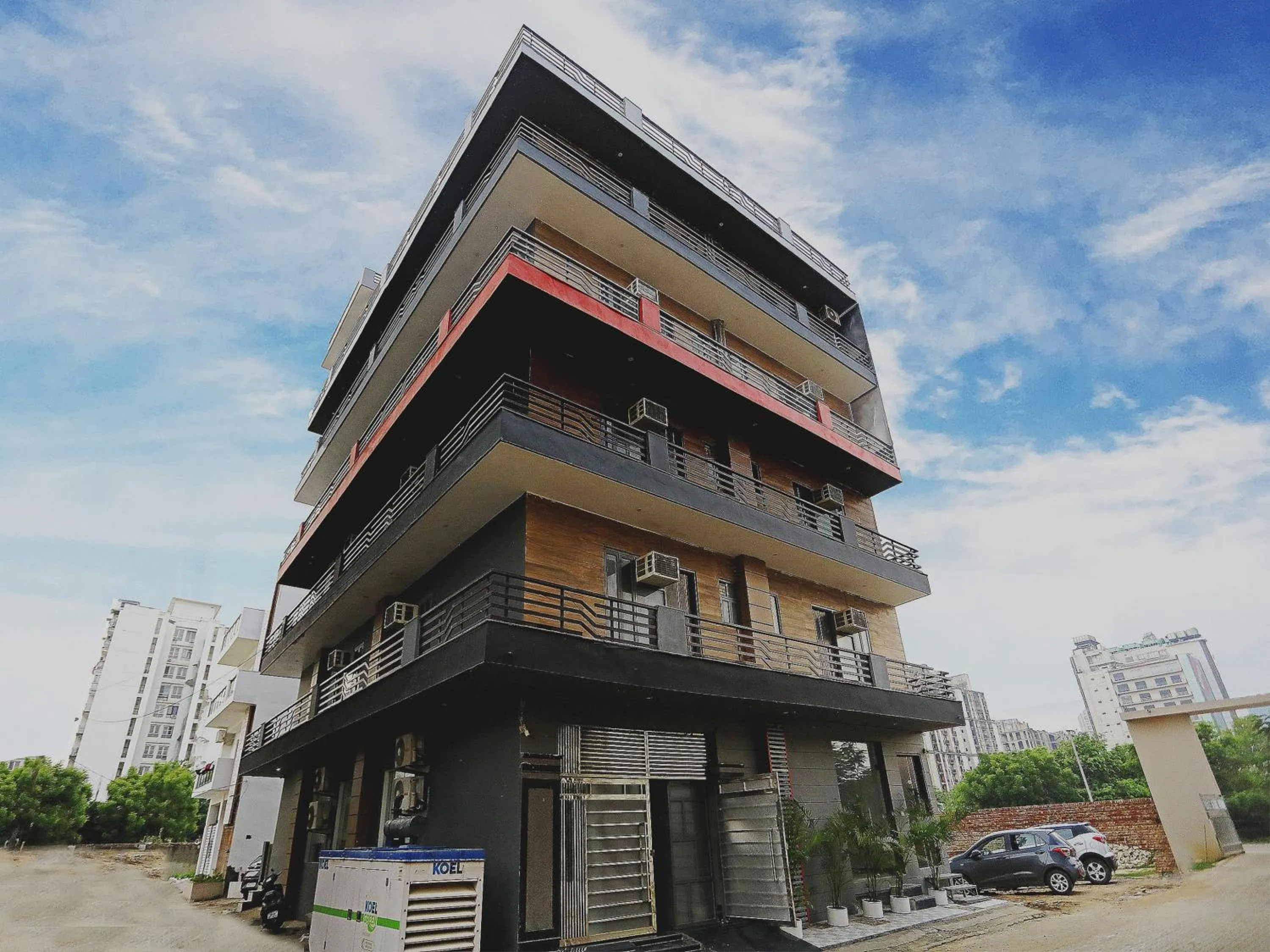 Facade/entrance in Super Townhouse Cloud Bay, Near Genpact, Sector-69, Gurgaon