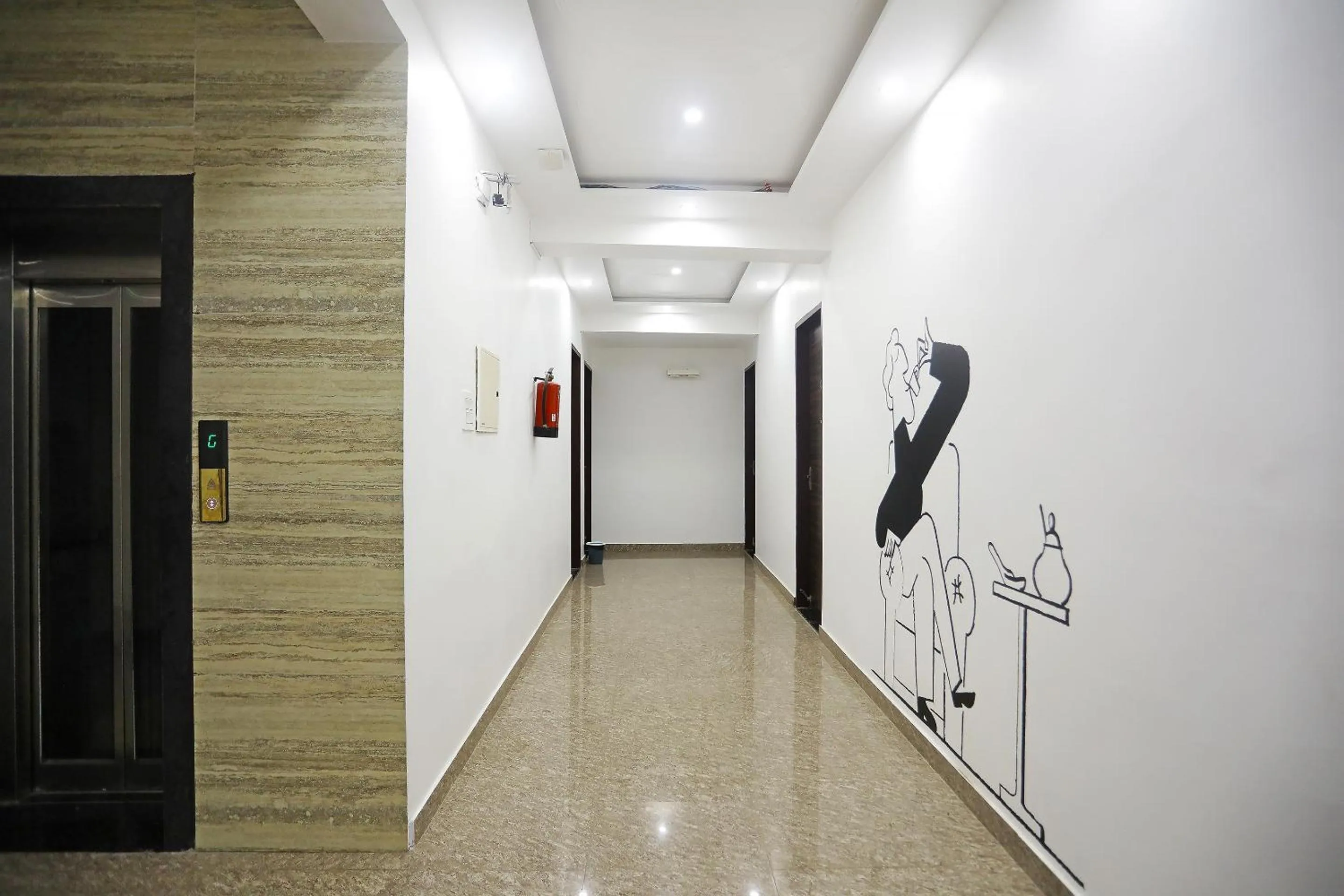 Lobby or reception in Super Townhouse Cloud Bay, Near Genpact, Sector-69, Gurgaon