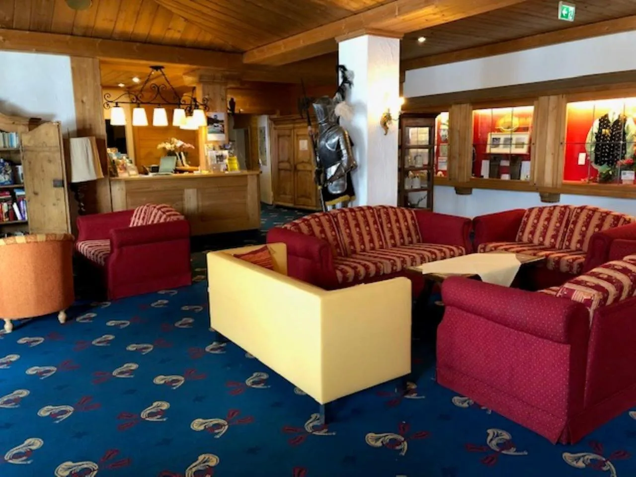 Lobby or reception in Hotel zur Post