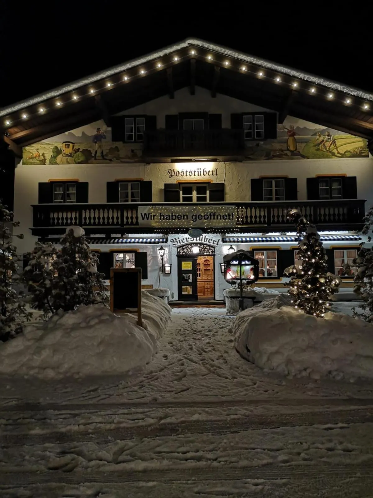 Winter in Hotel zur Post