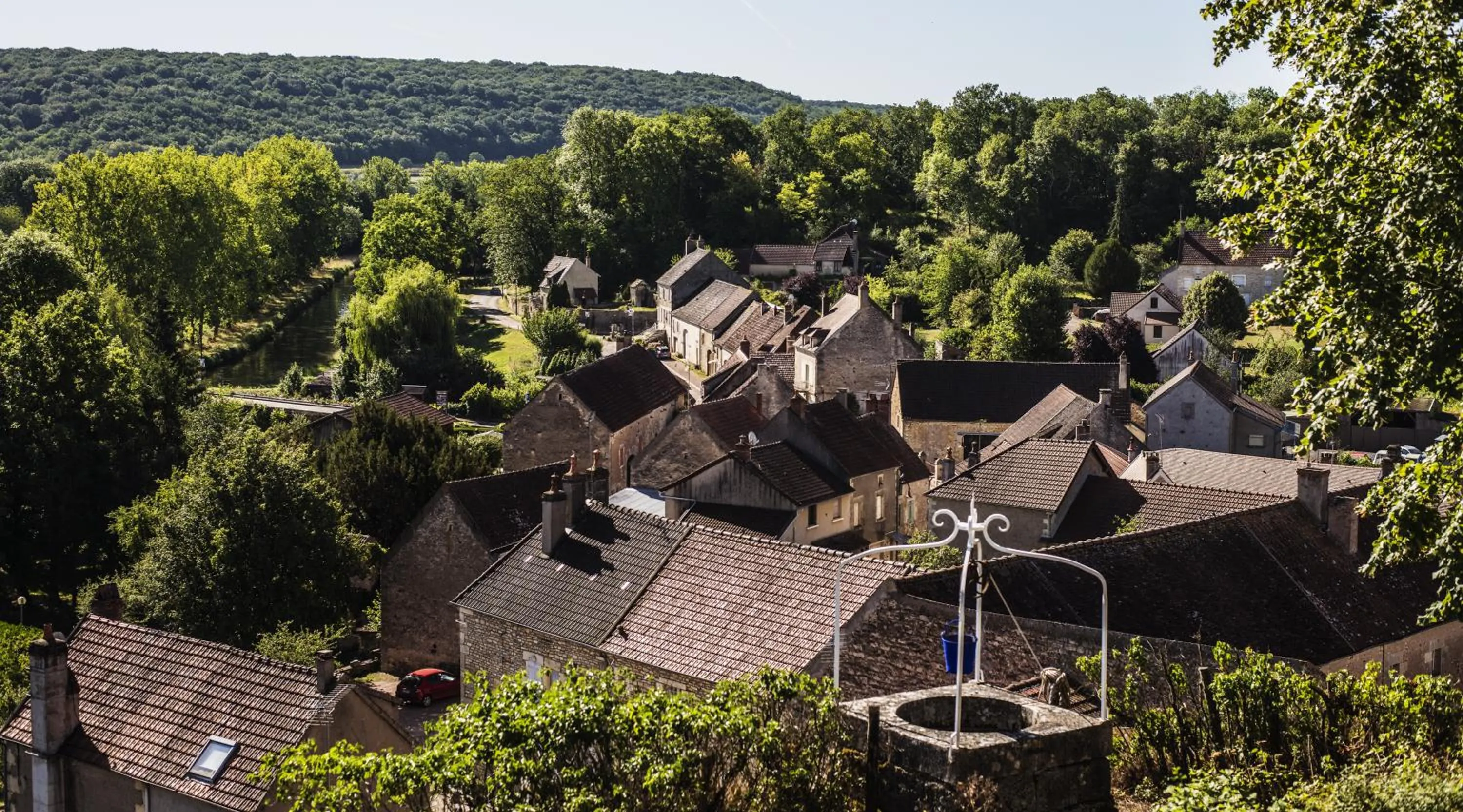 Garden in Le Domaine des Carriers