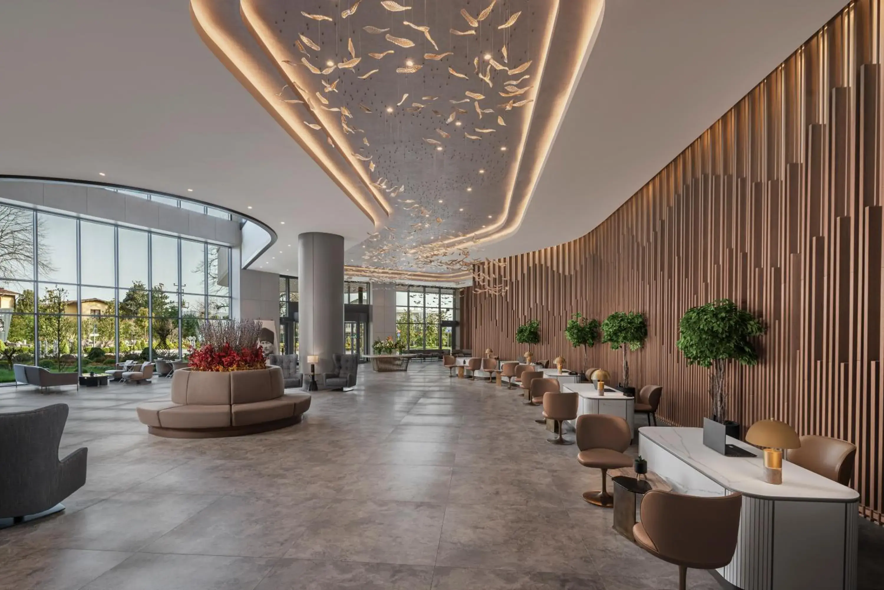 Lobby or reception in NG Enjoy Lobby or reception in NG Enjoy