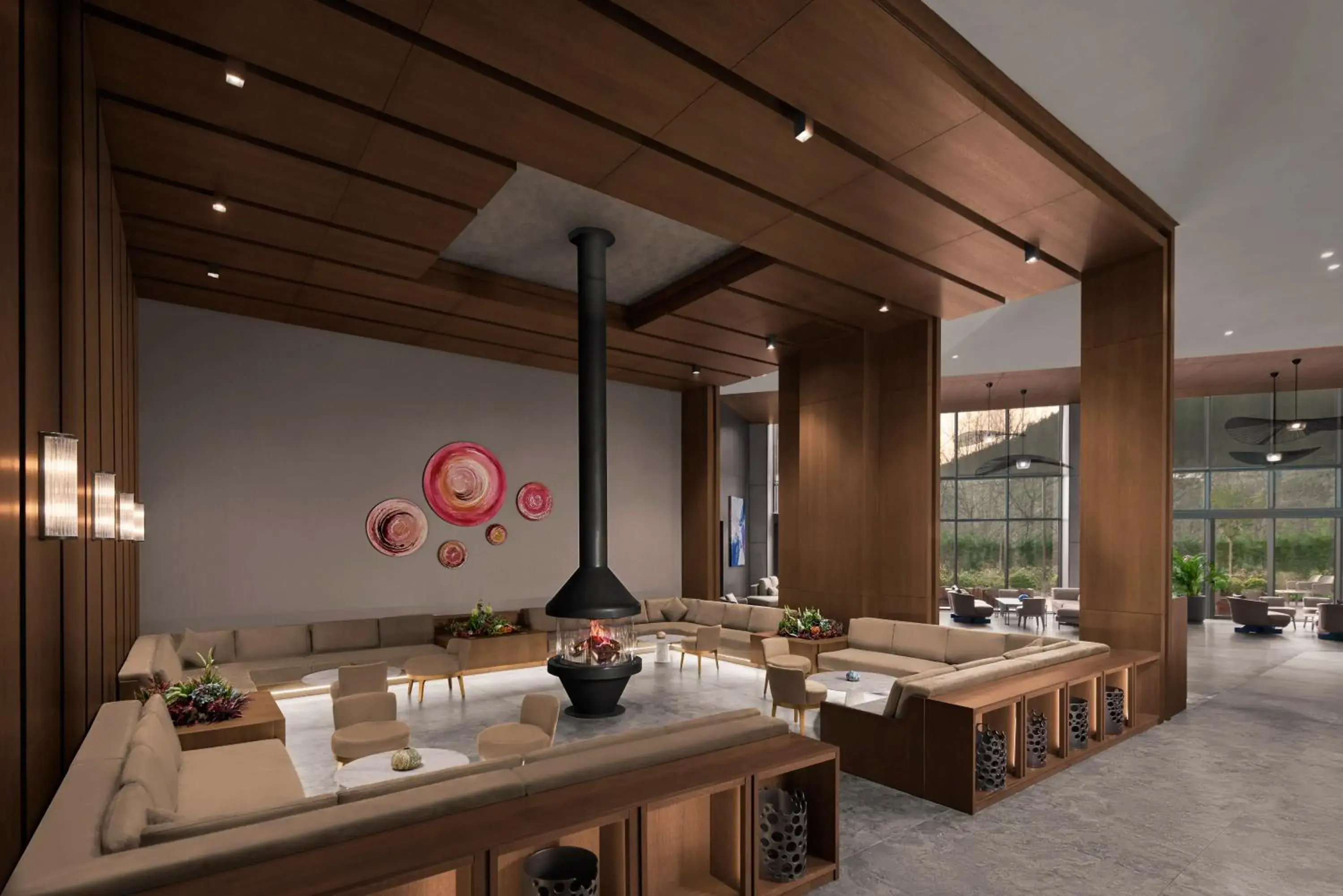 Lobby or reception in NG Enjoy Lobby or reception in NG Enjoy