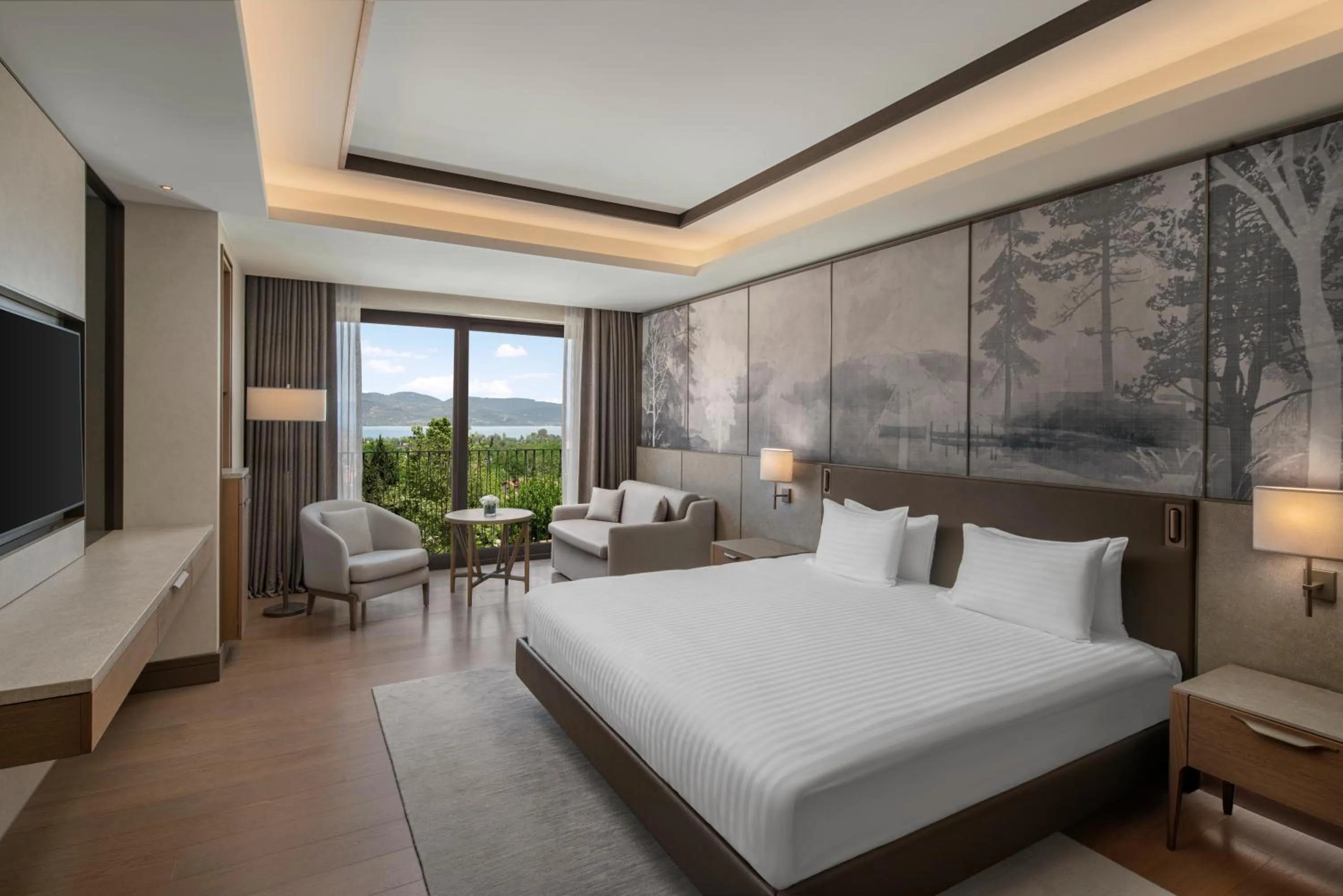 Photo of the whole room, Bed in NG Enjoy