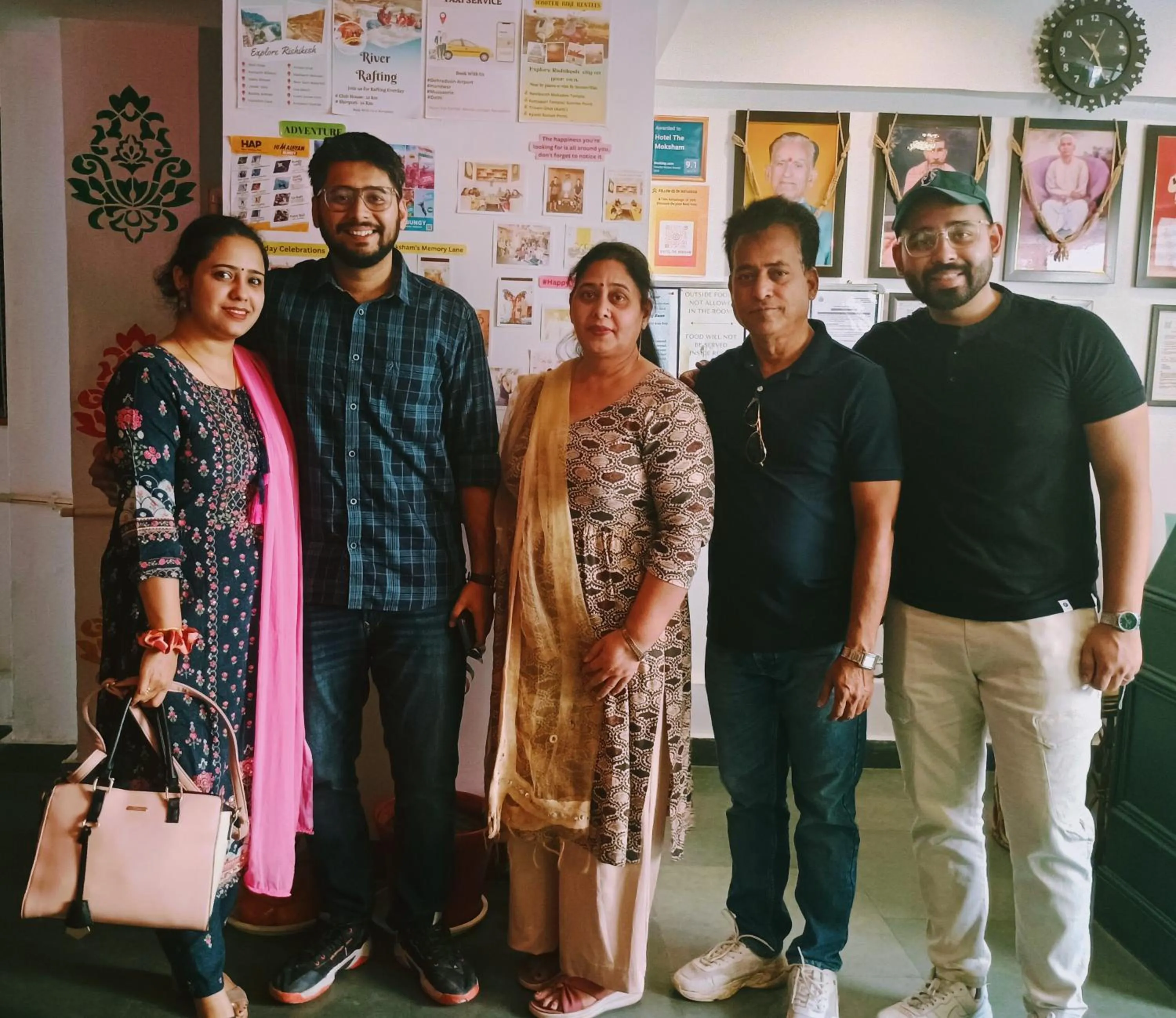 Lobby or reception in Hotel The Moksham