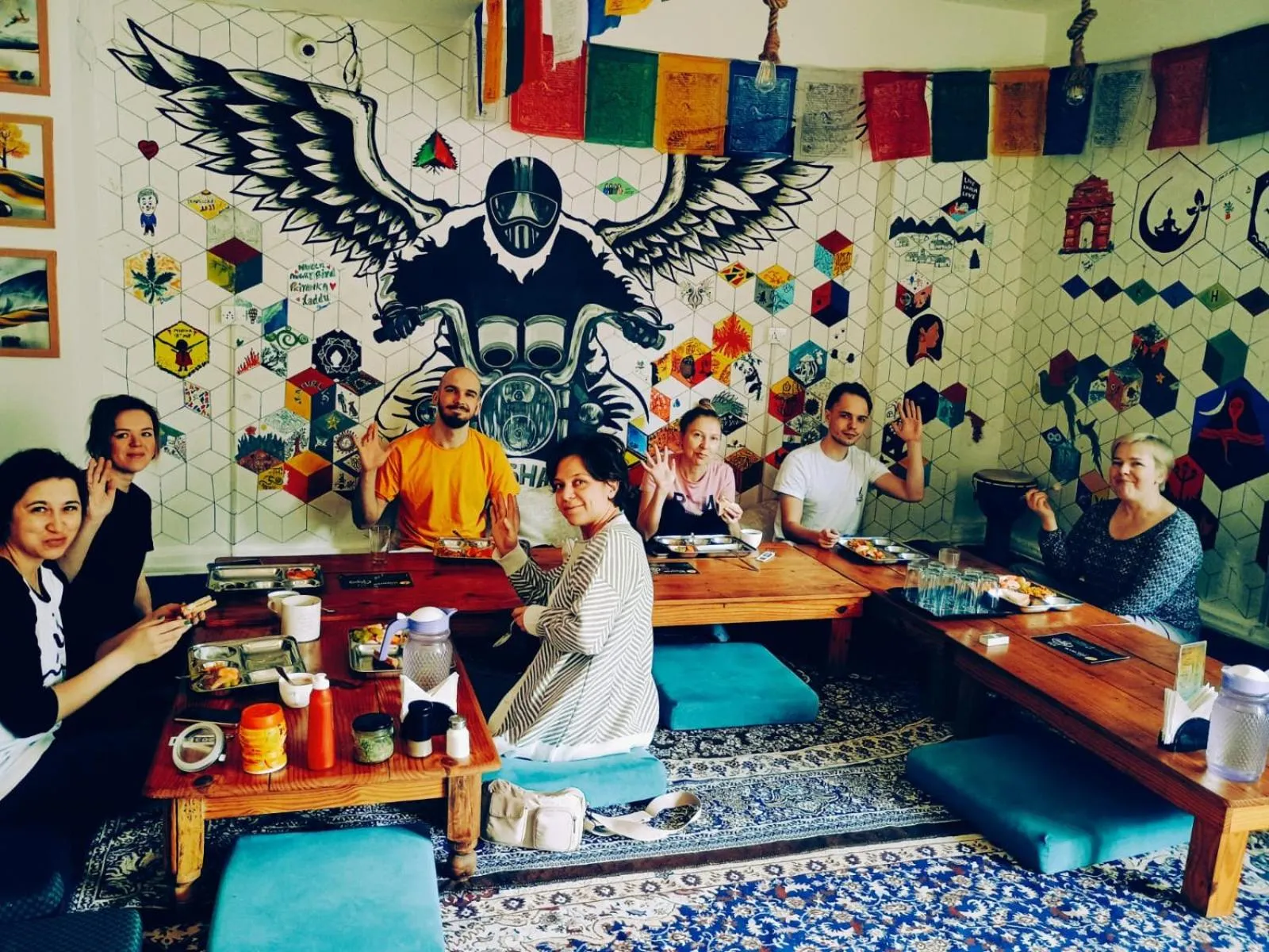 Restaurant/places to eat in Hotel The Moksham