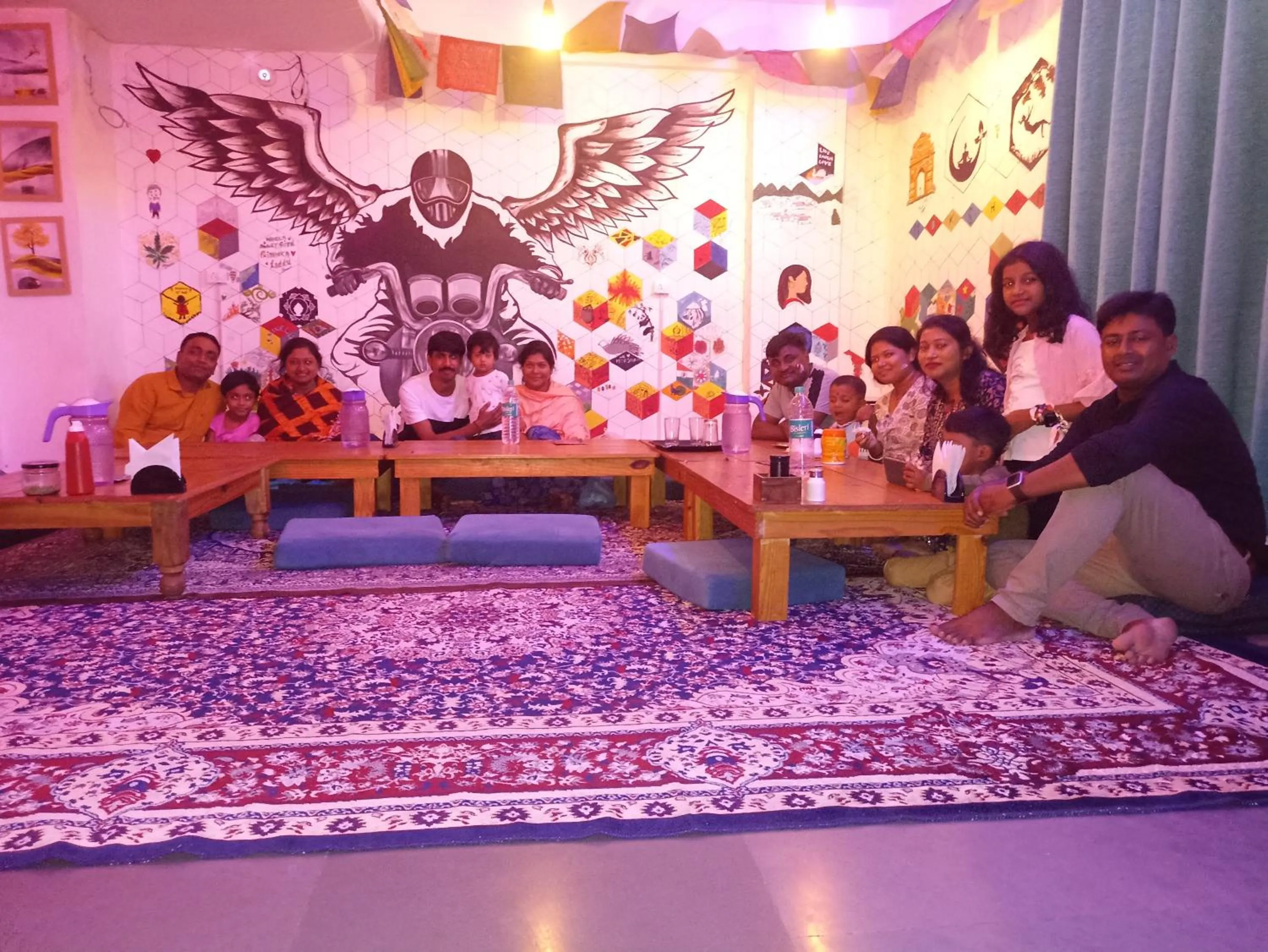 group of guests in Hotel The Moksham