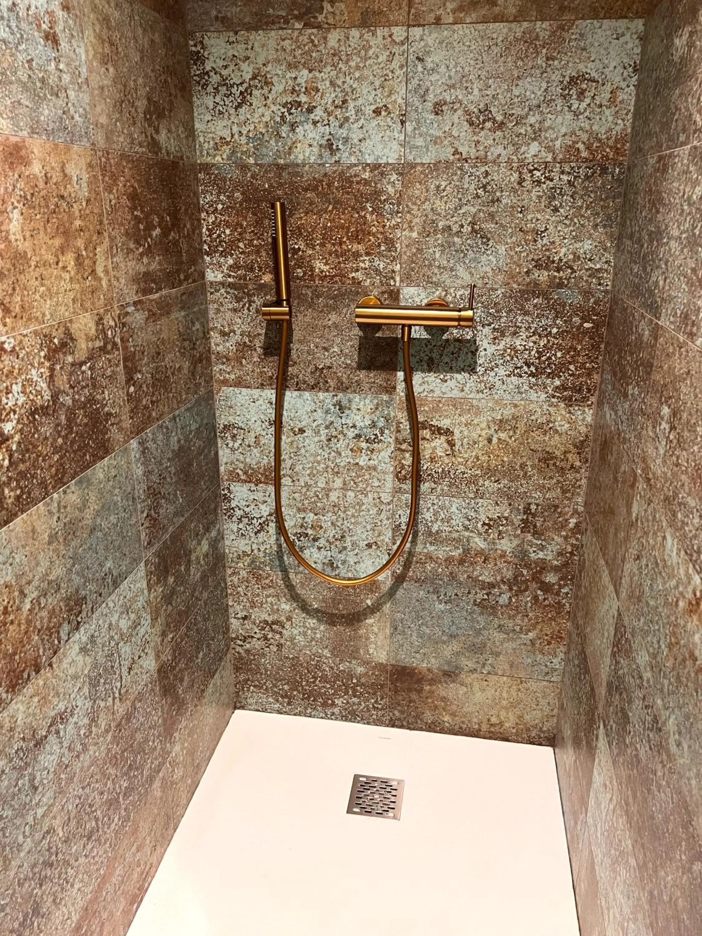 Shower in Hotello Trieste