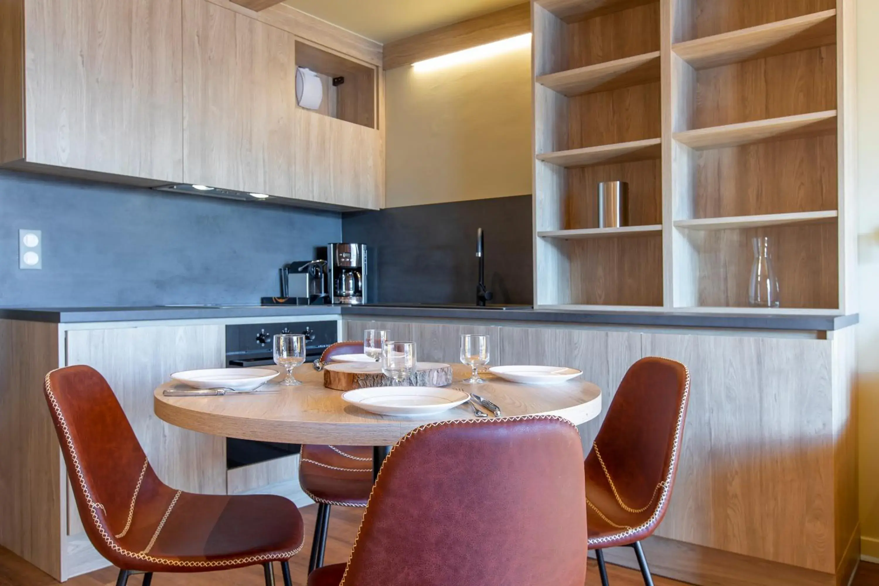 Coffee/tea facilities in Vacancéole - Résidence La Duit Coffee/tea facilities in Vacancéole - Résidence La Duit