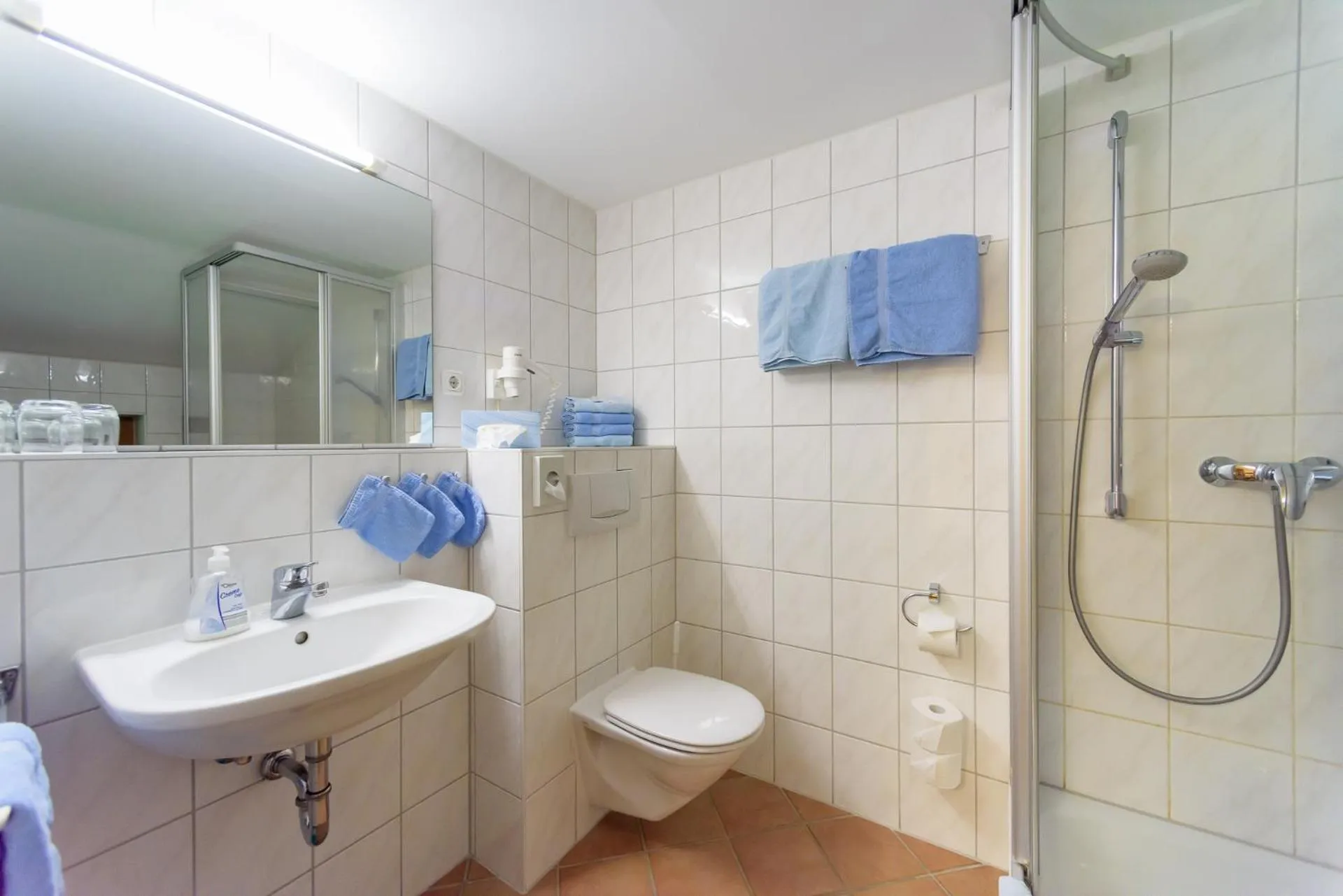 Bathroom in Kleines Hotel Edeltraud