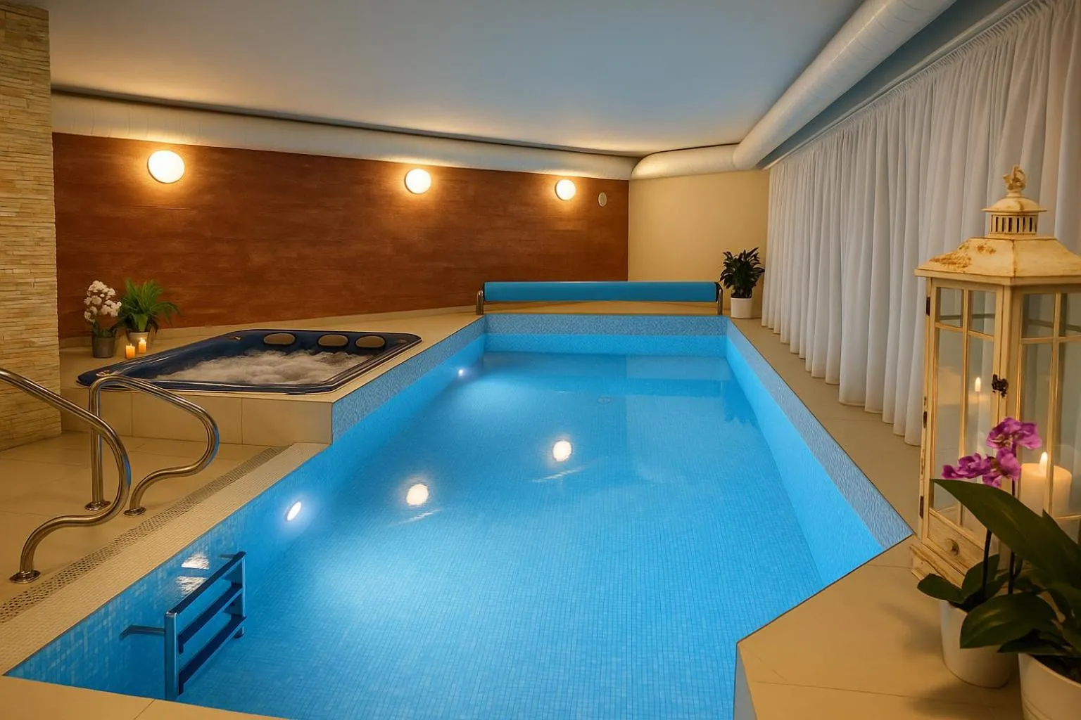 Hot Tub in Vila Terra