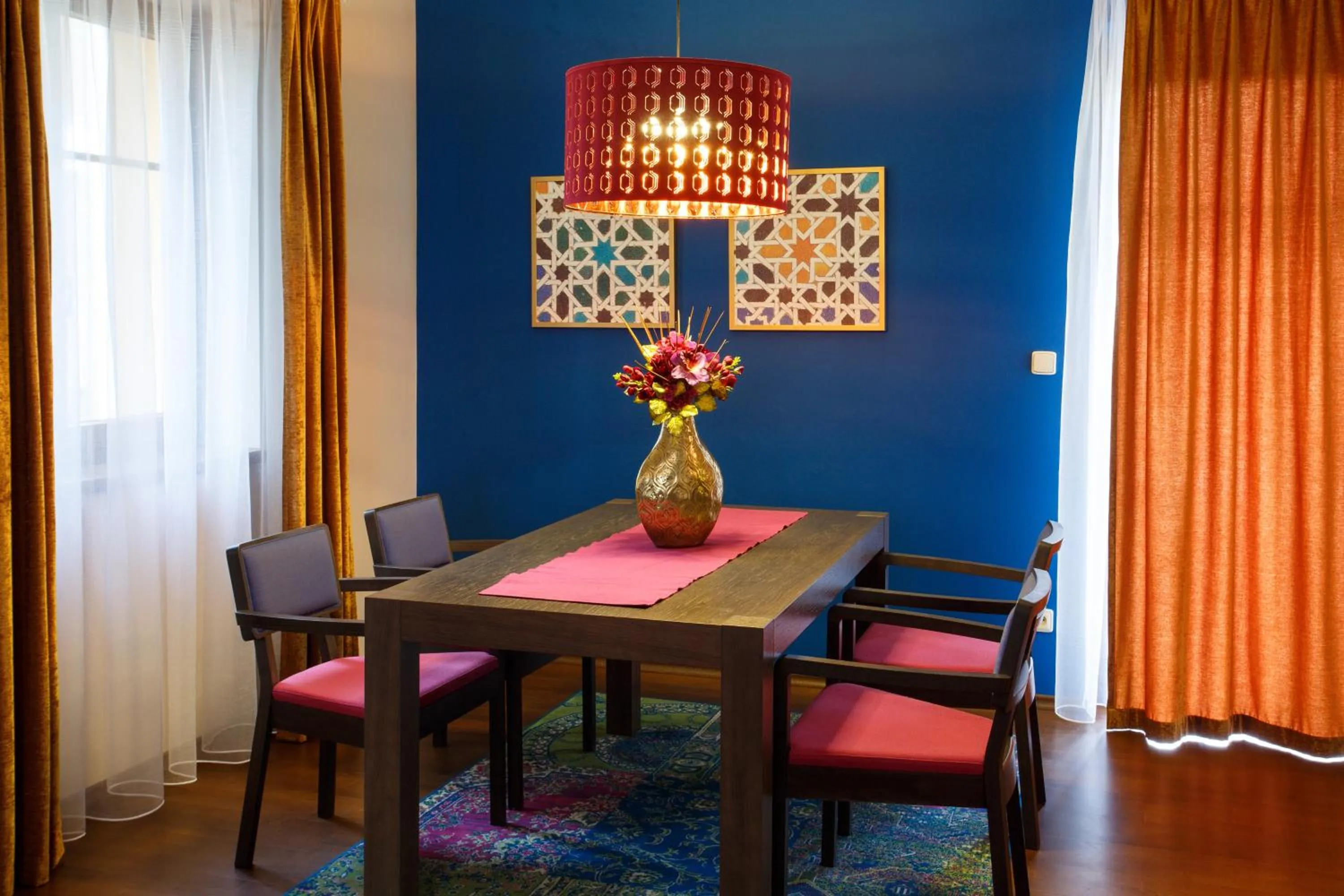 Seating area in Vila Terra