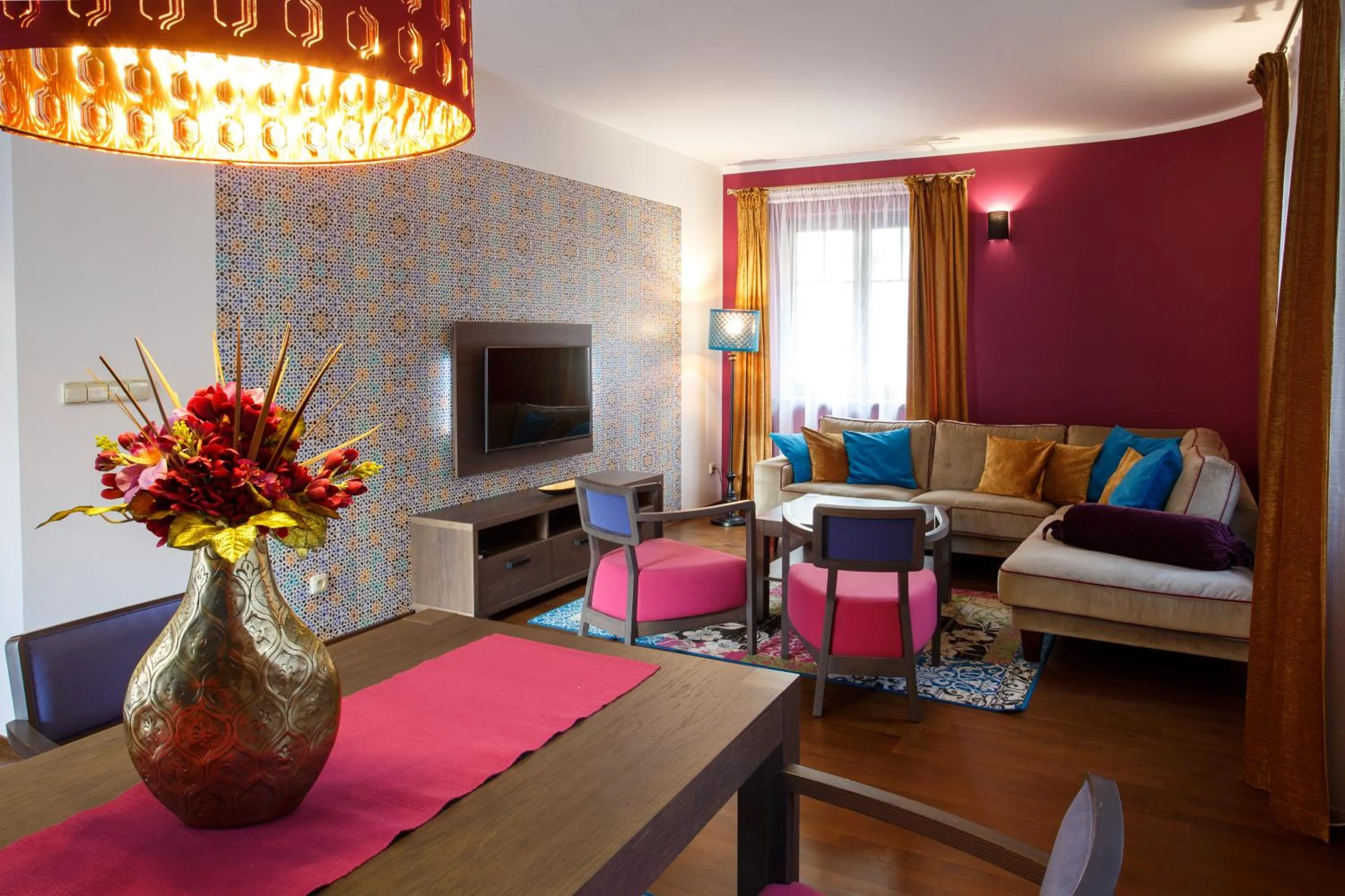 Living room in Vila Terra