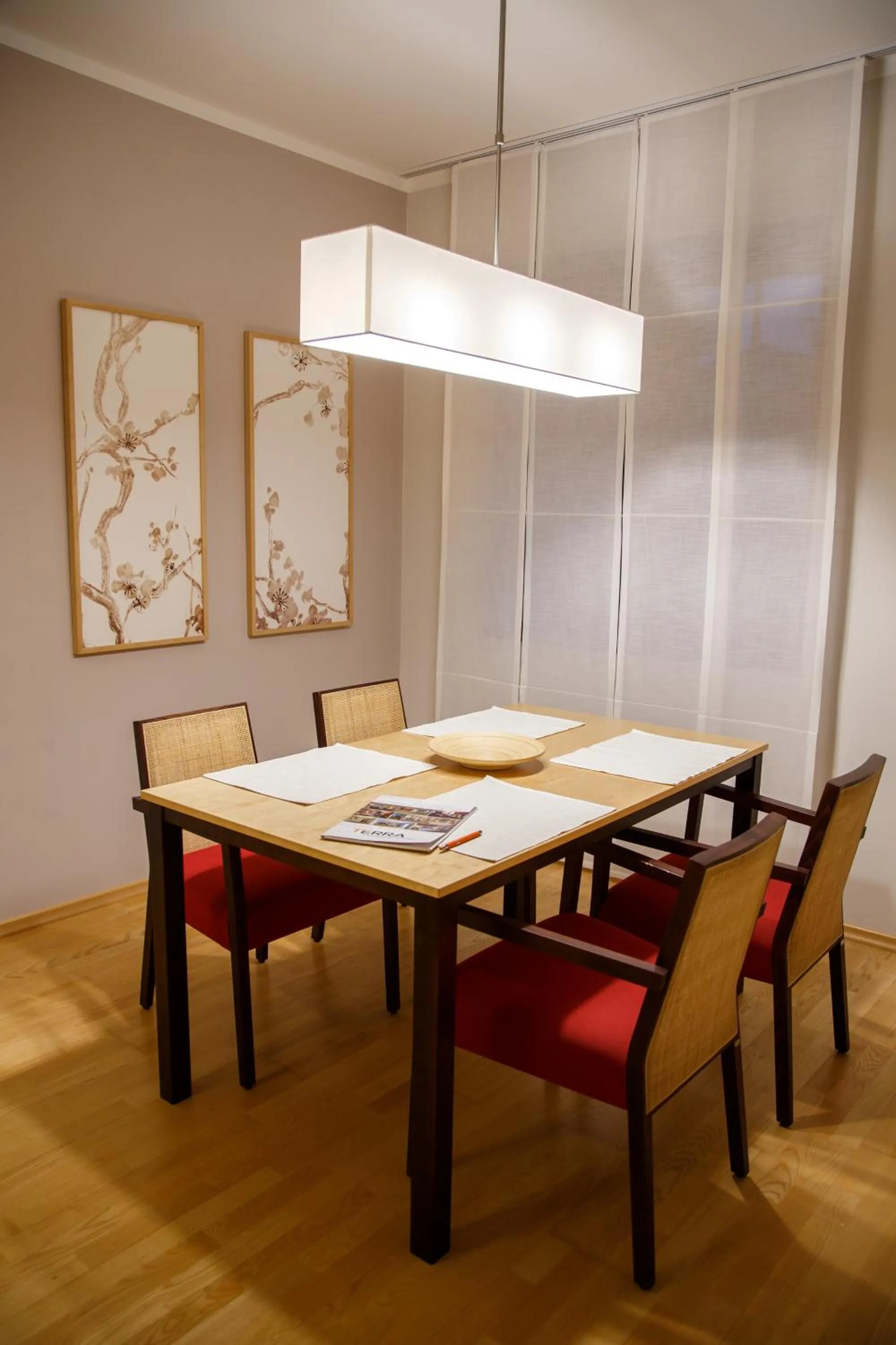 Seating area in Vila Terra