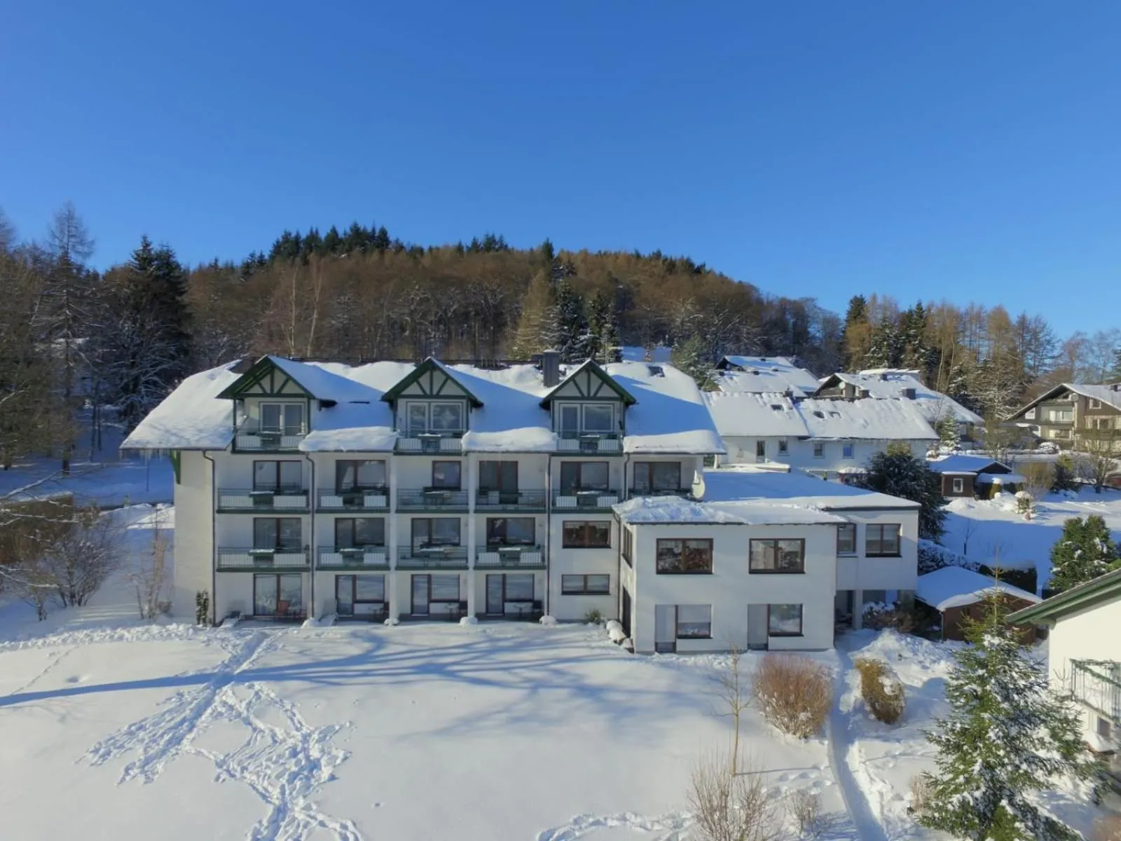 Property building in Hotel & Ferienappartements Edelweiss