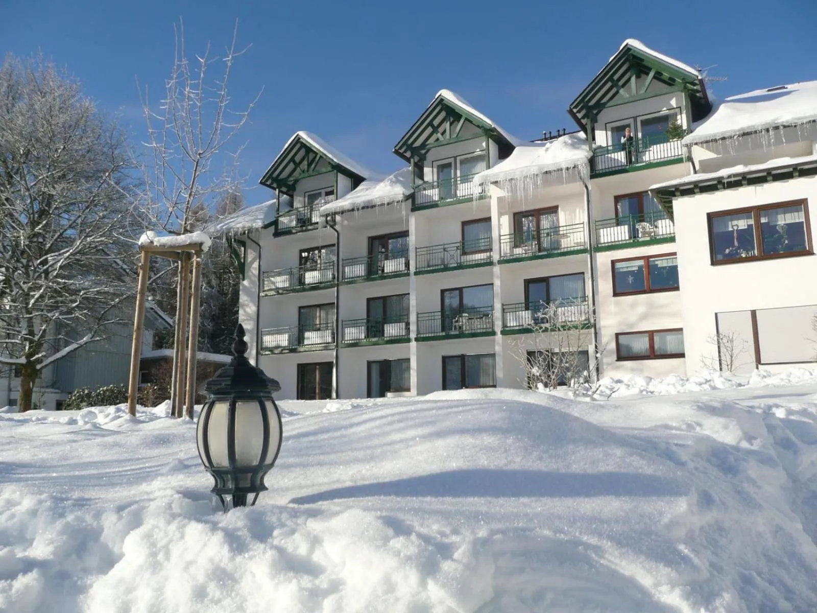 Property building in Hotel & Ferienappartements Edelweiss