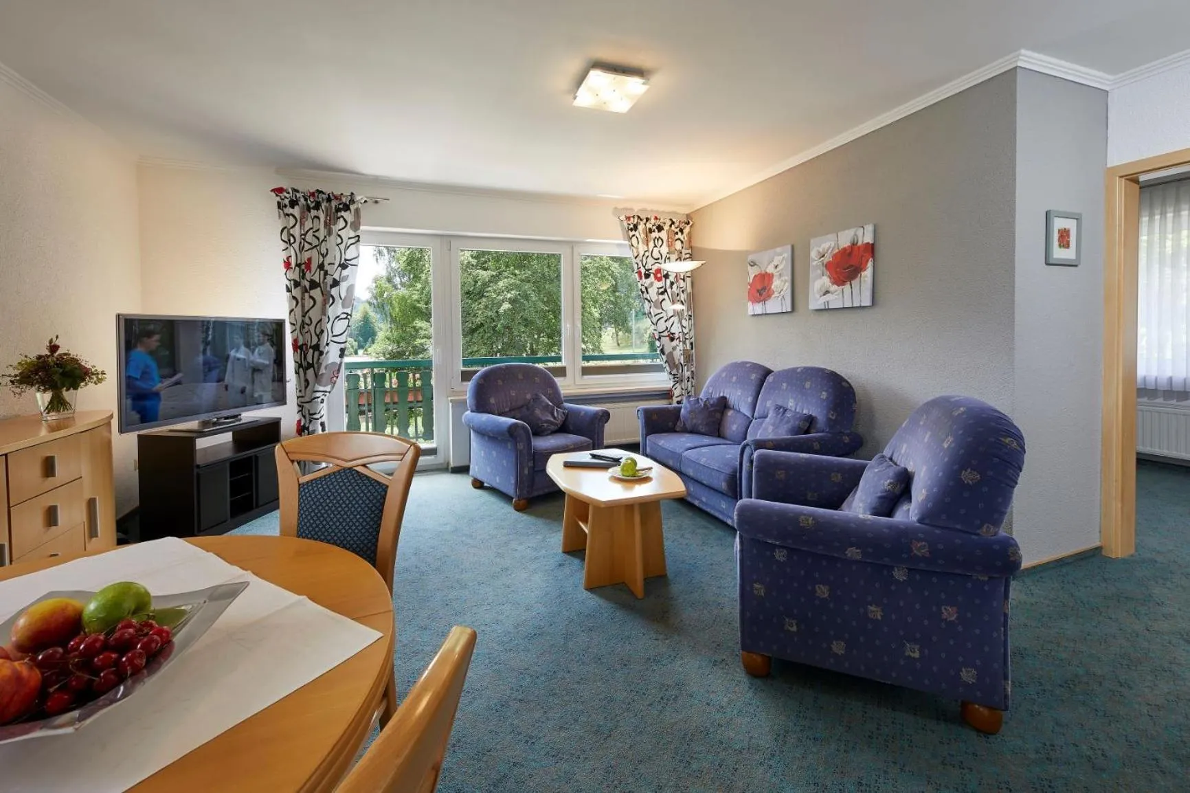 Living room in Hotel & Ferienappartements Edelweiss