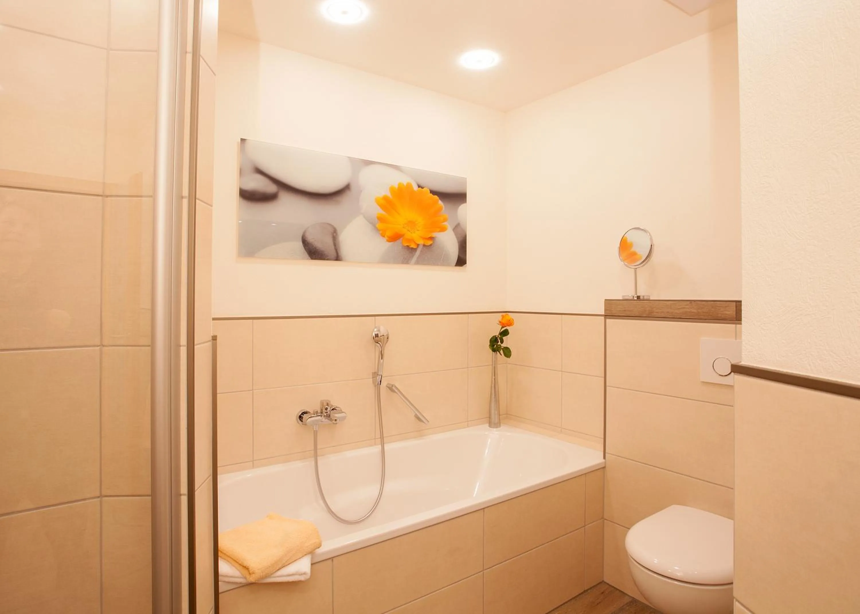 Bathroom in Hotel & Ferienappartements Edelweiss
