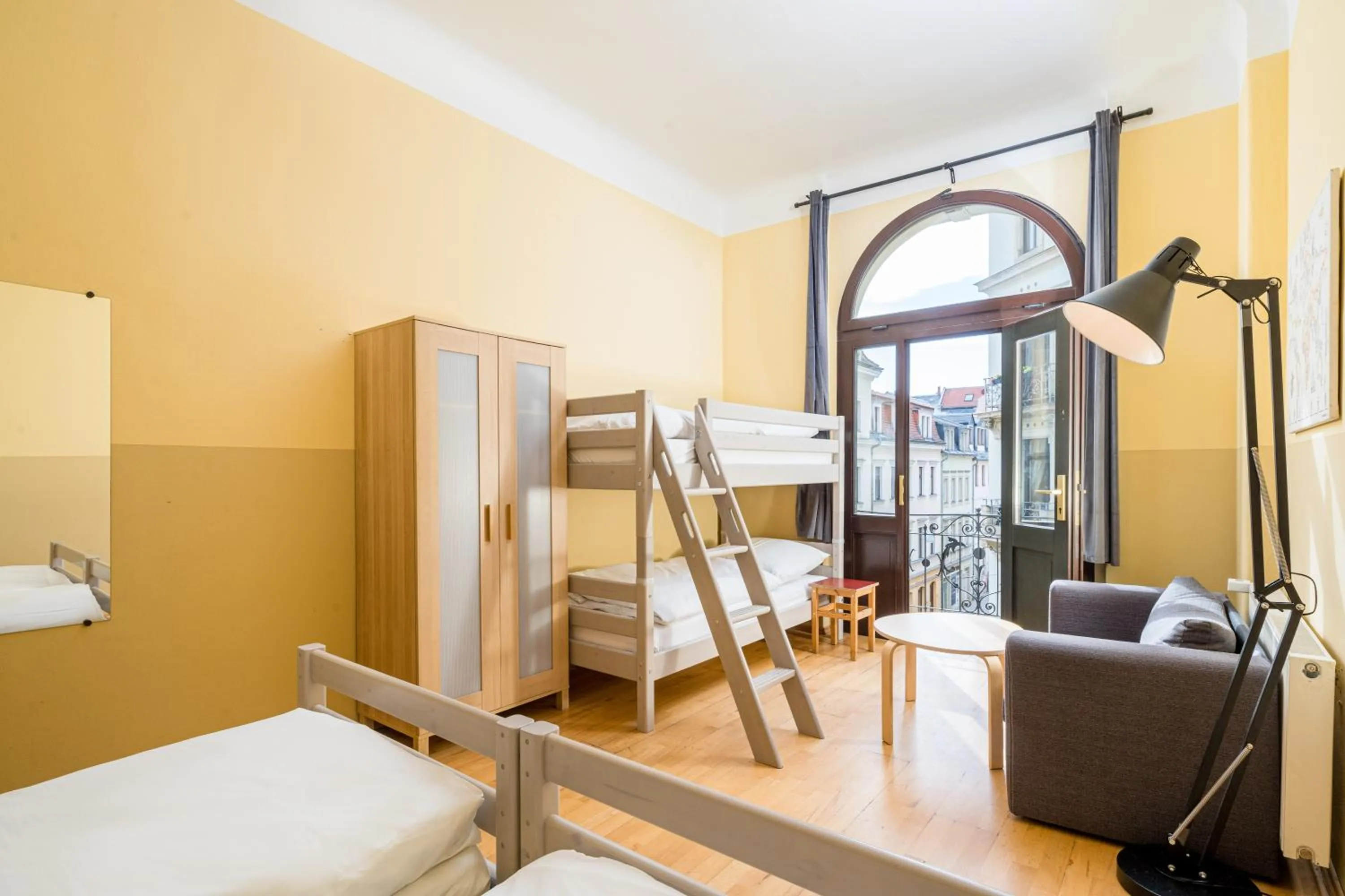 Bedroom, Bed in Hostel Mondpalast