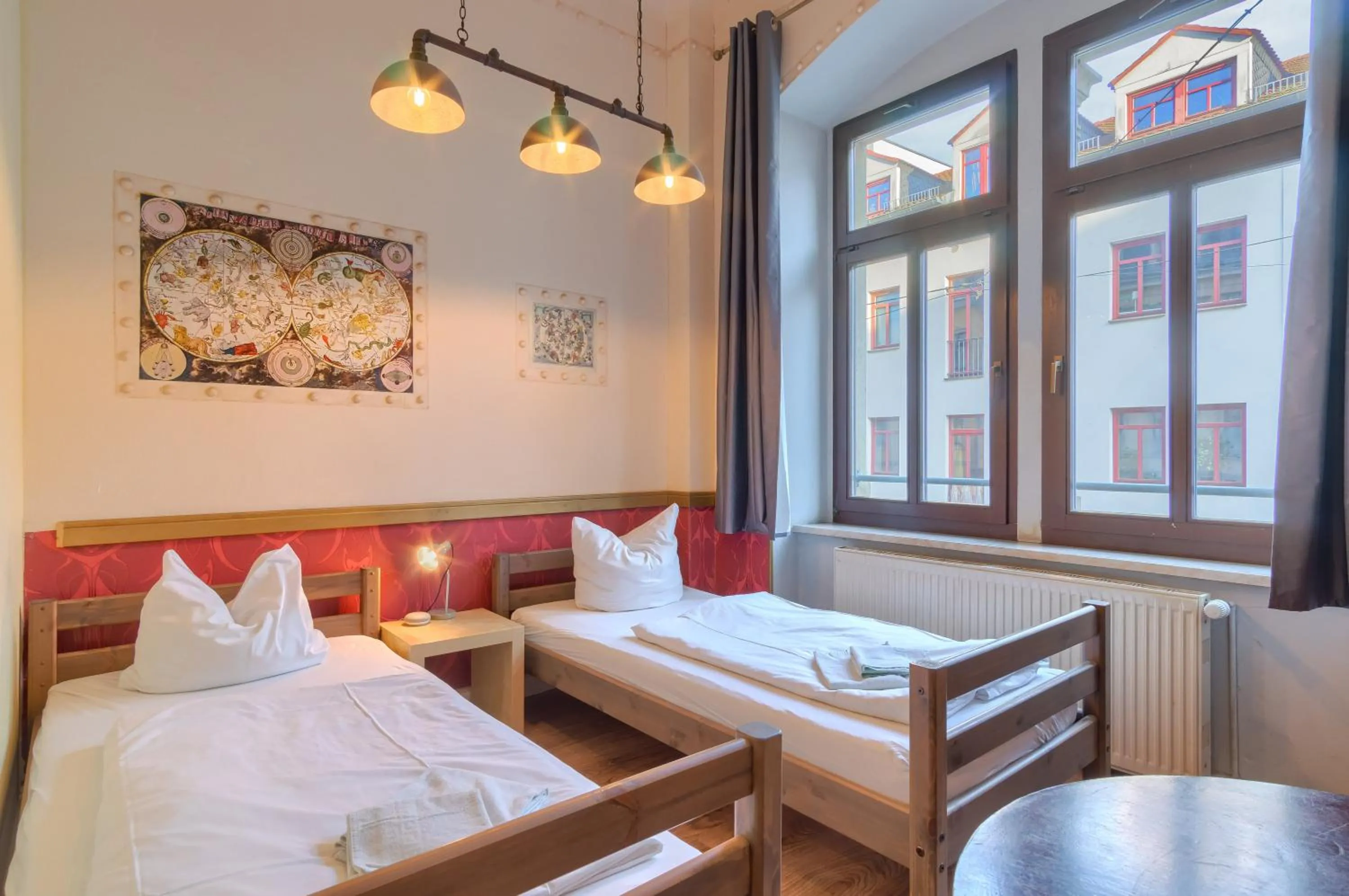 Bedroom, Bed in Hostel Mondpalast