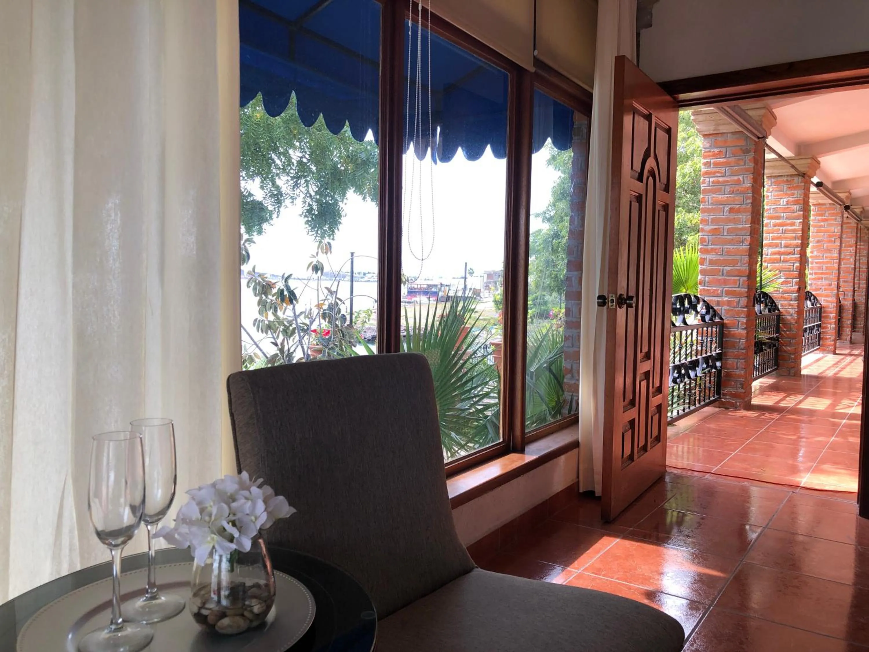Seating area in Casa de la Aduana Hotel Boutique