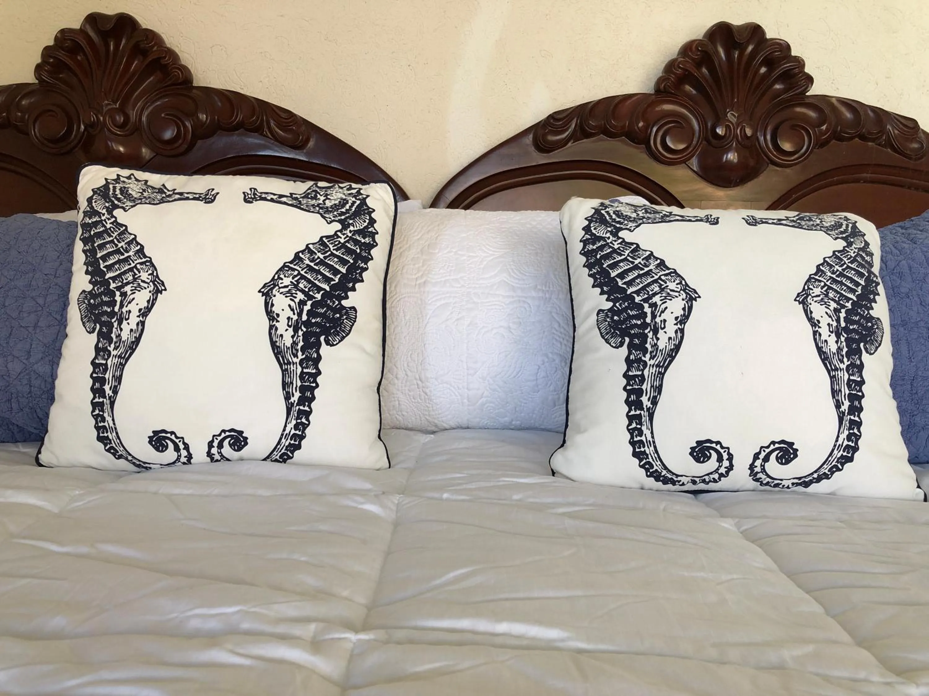 Decorative detail, Bed in Casa de la Aduana Hotel Boutique