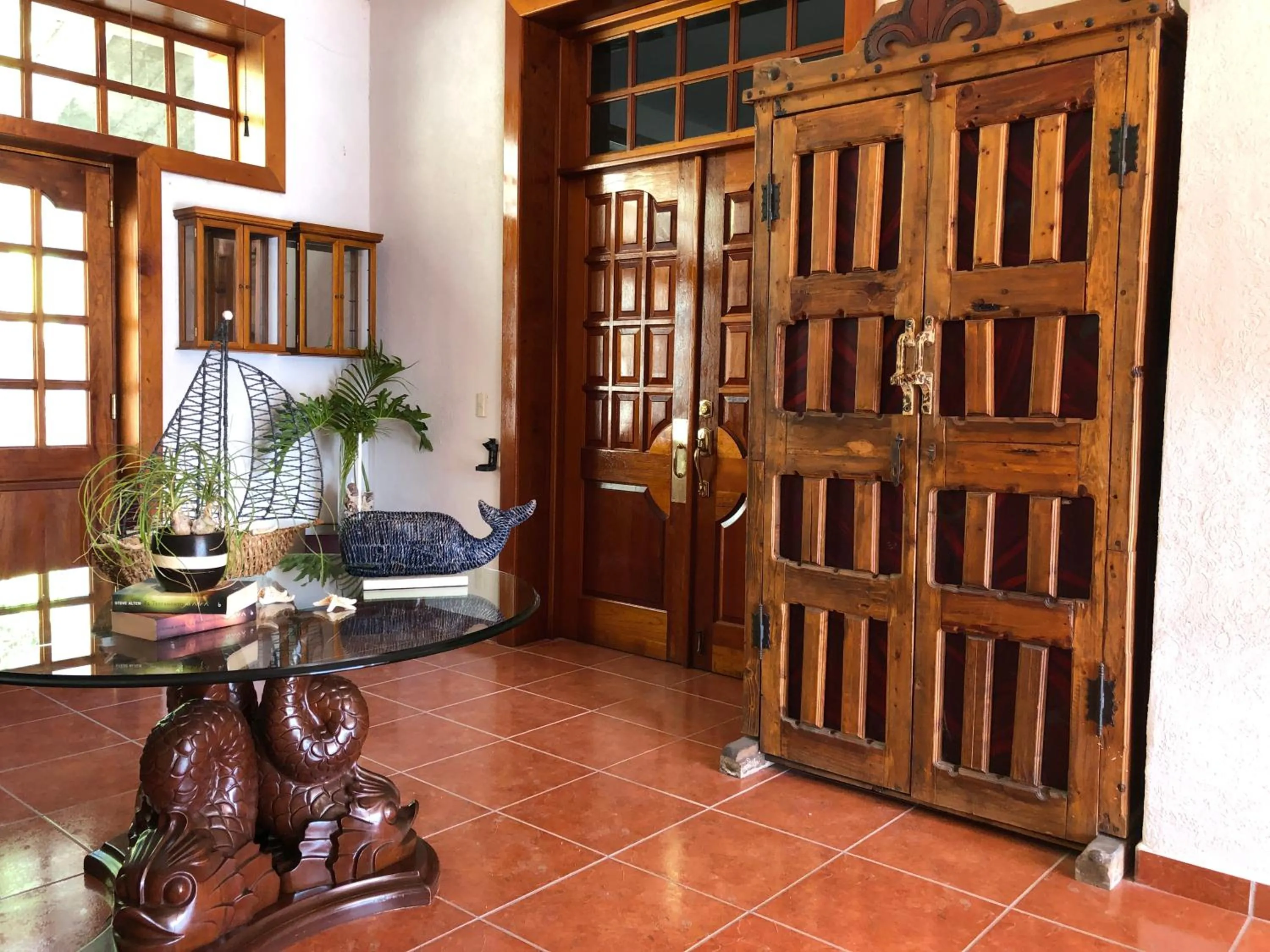 Seating area in Casa de la Aduana Hotel Boutique
