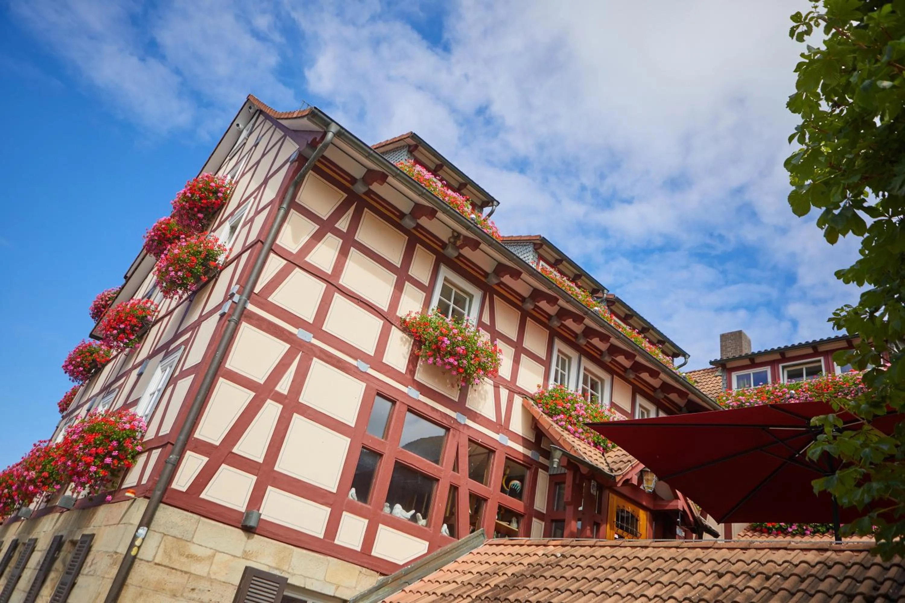 Property building in Landgasthof Hotel Hess