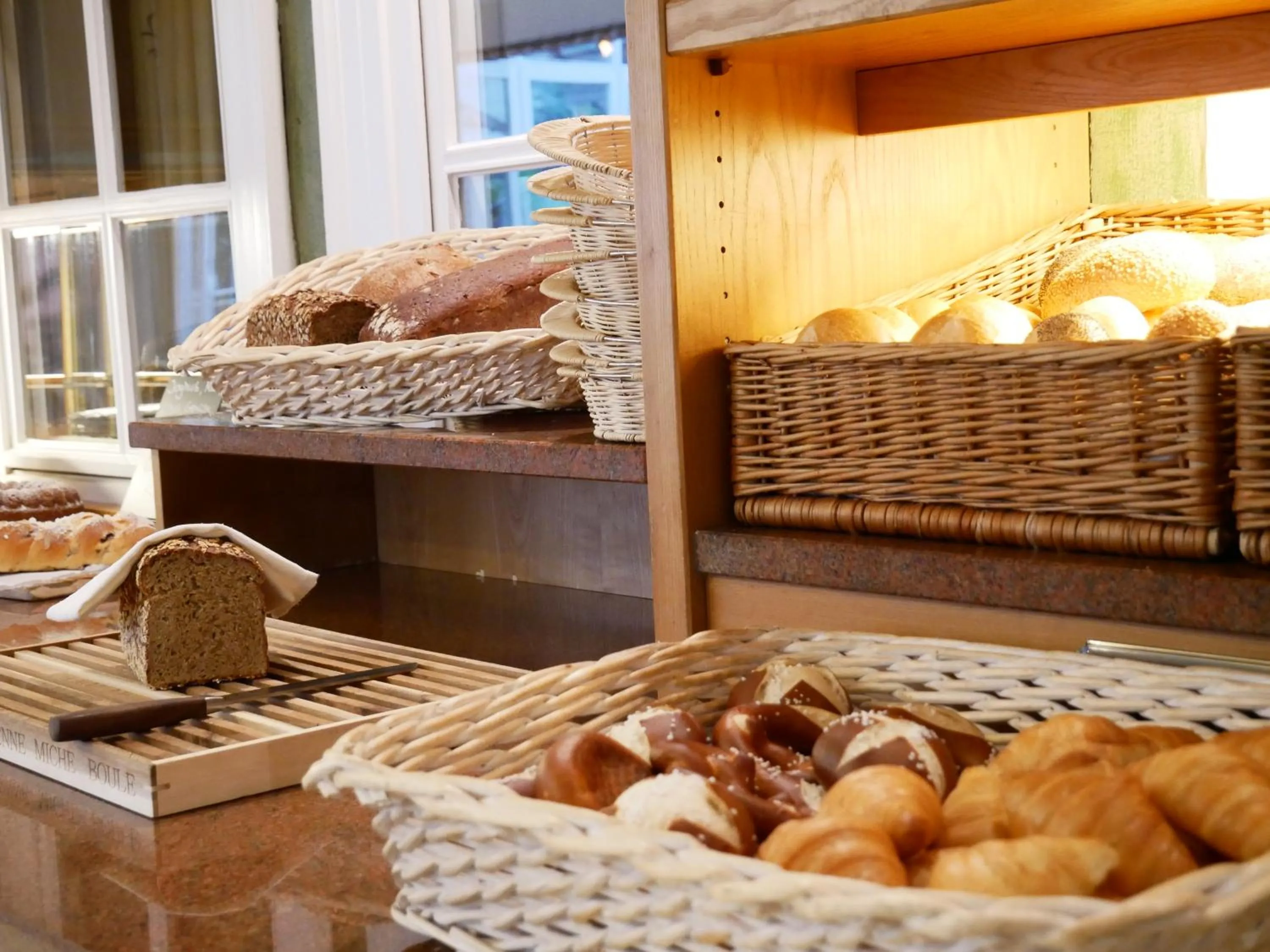 Buffet breakfast in Landgasthof Hotel Hess