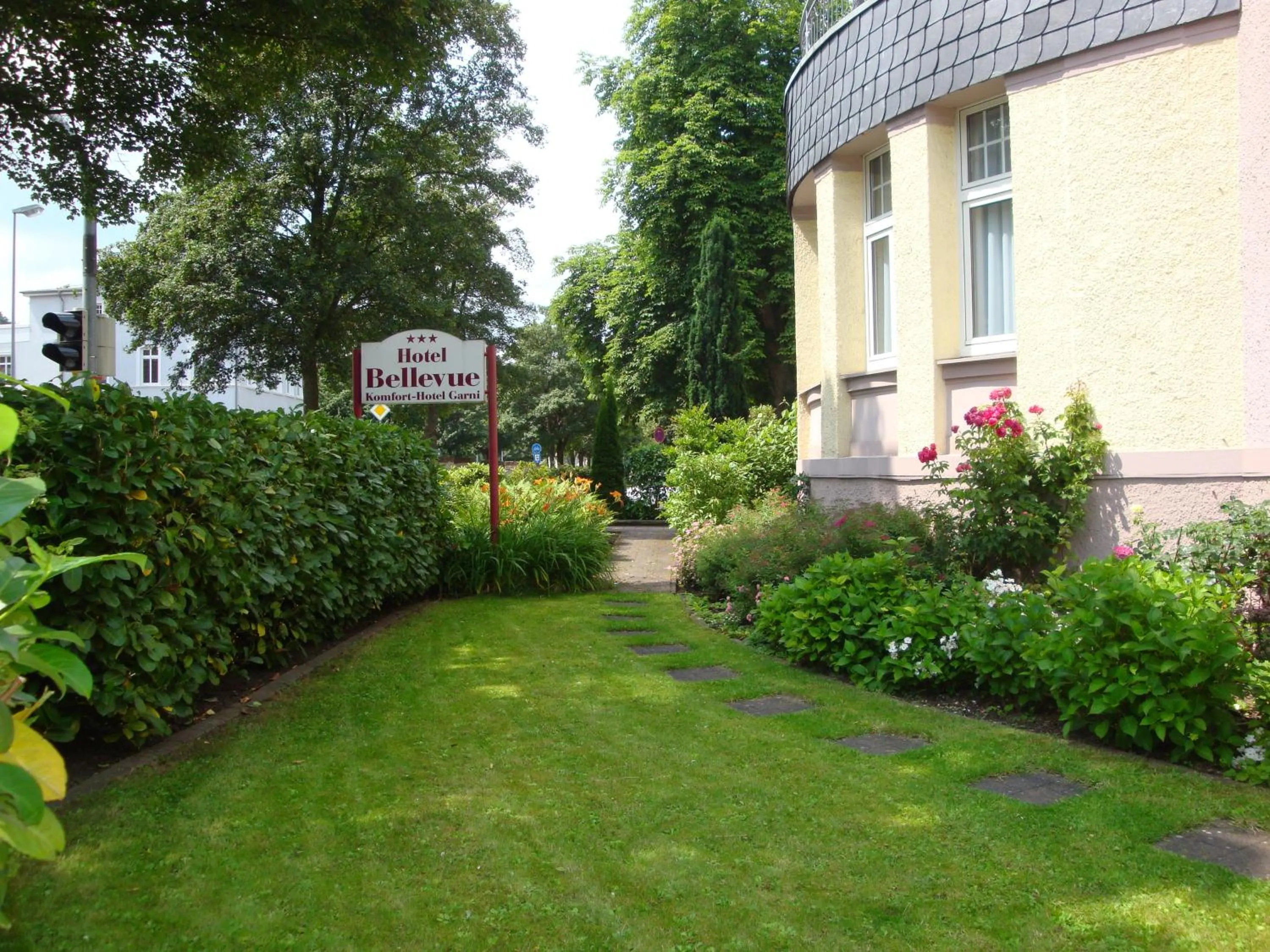 Garden in Hotel Bellevue