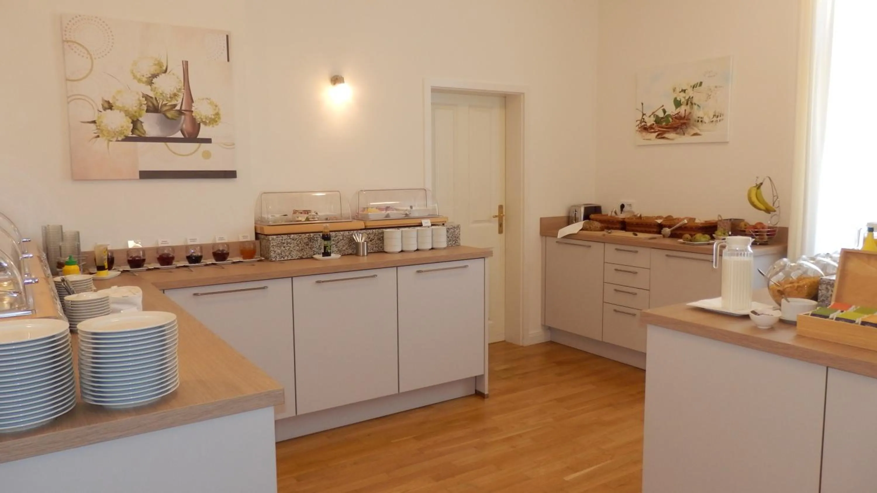 Buffet breakfast in Hotel Bellevue