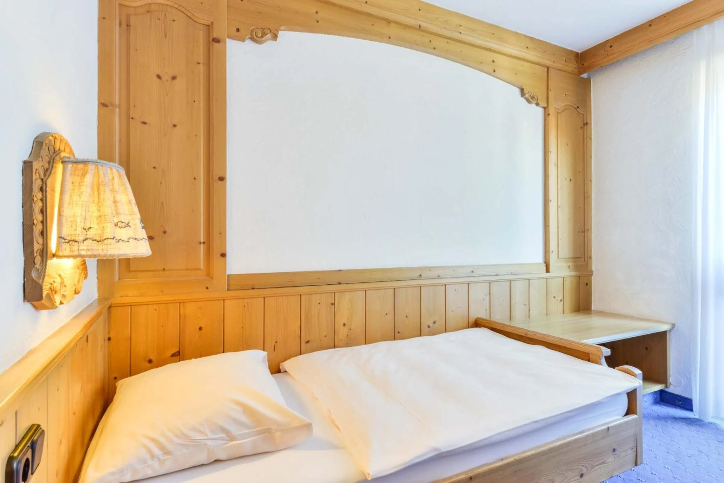 Bed in Hotel Fischerwirt