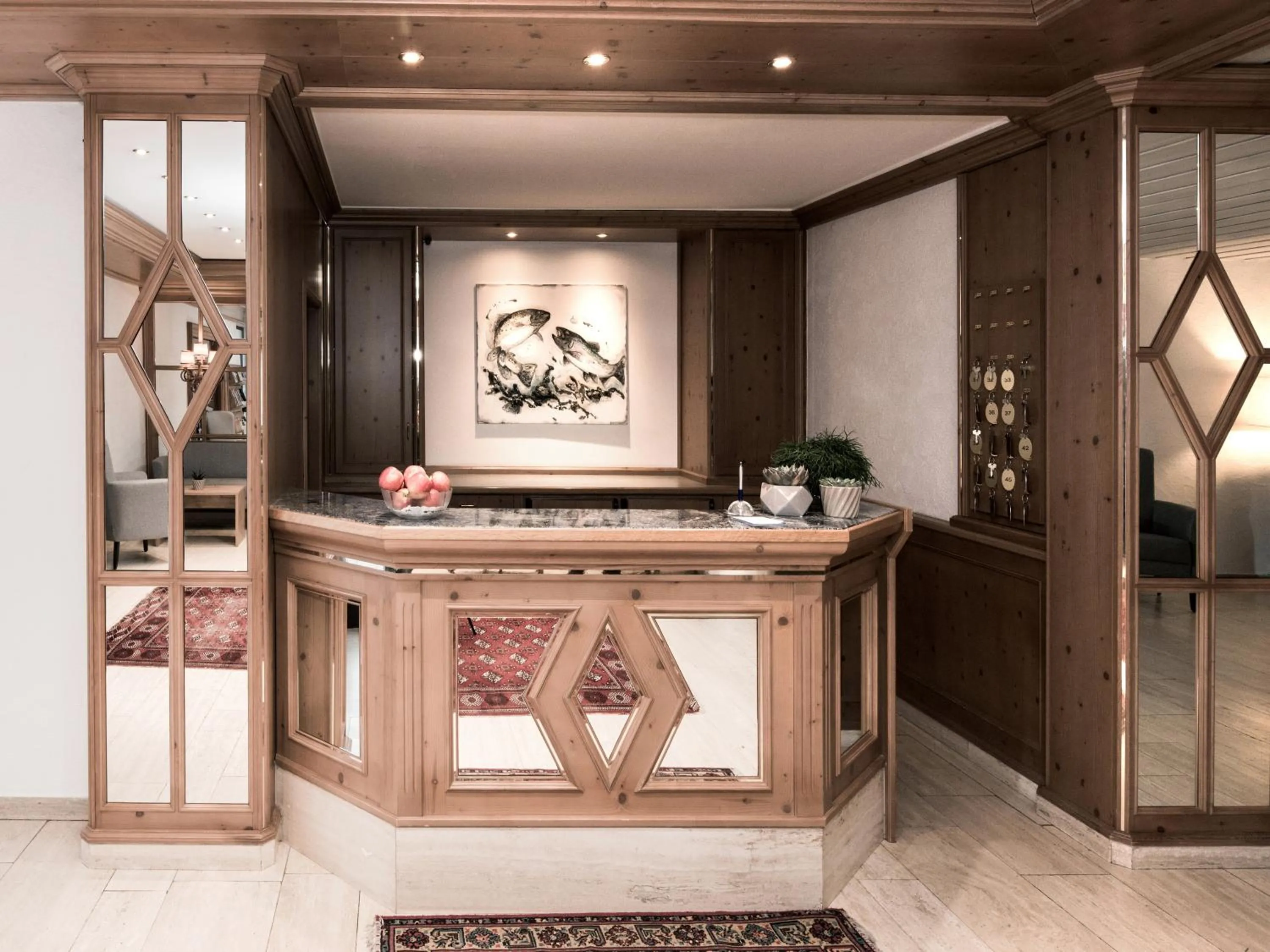 Lobby or reception in Hotel Fischerwirt