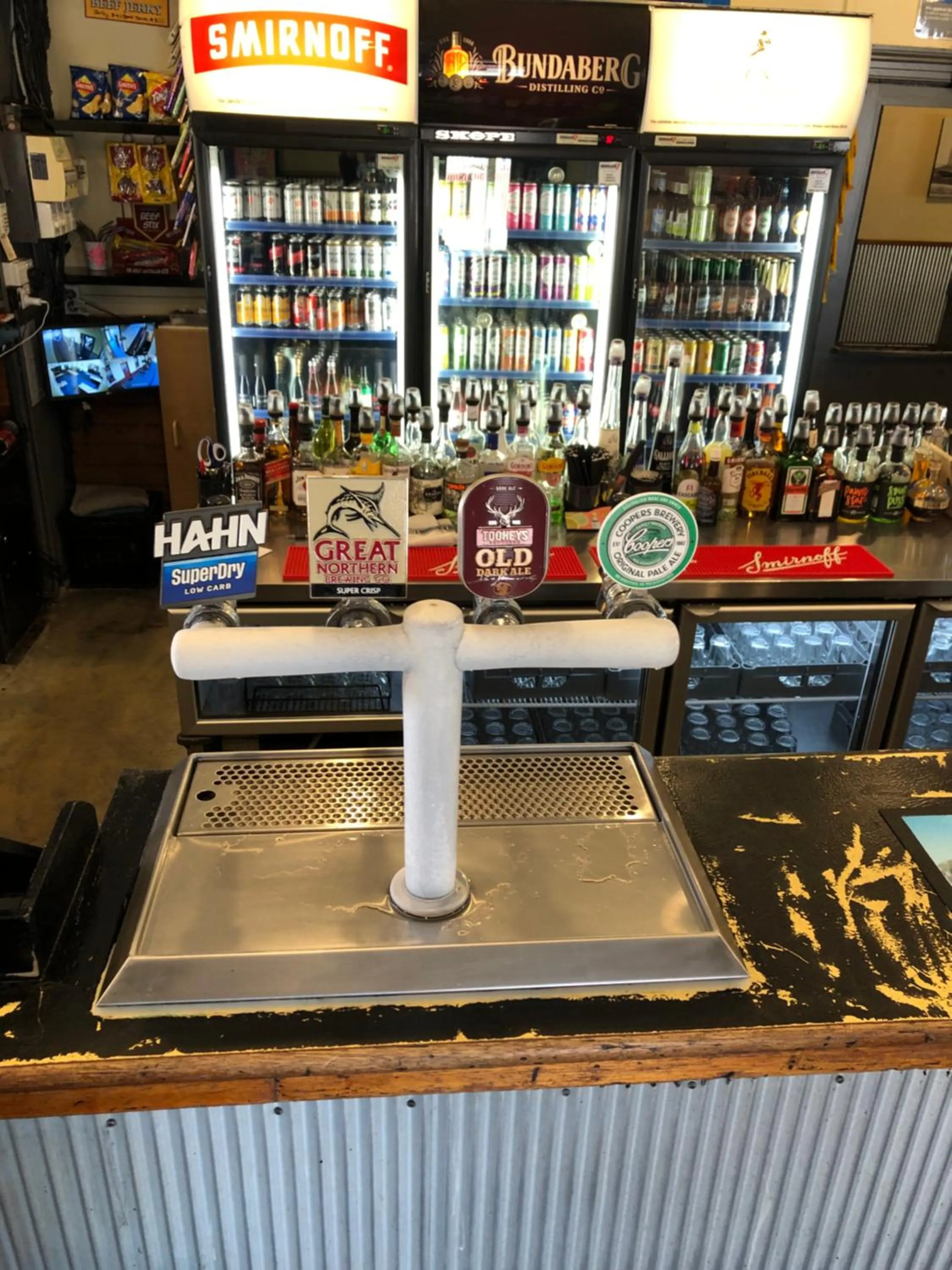 Alcoholic drinks in Cornucopia hotel