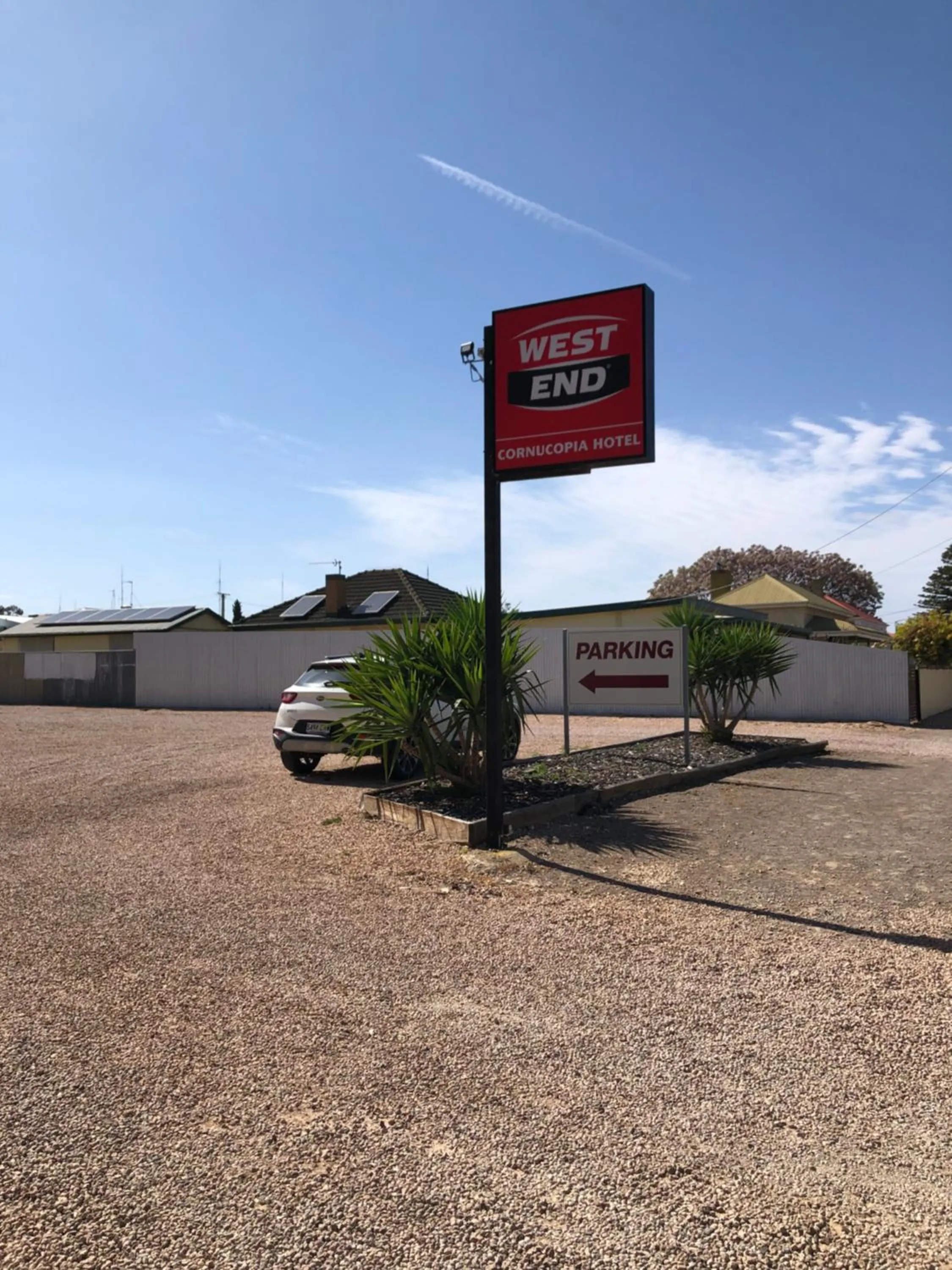 Parking in Cornucopia hotel