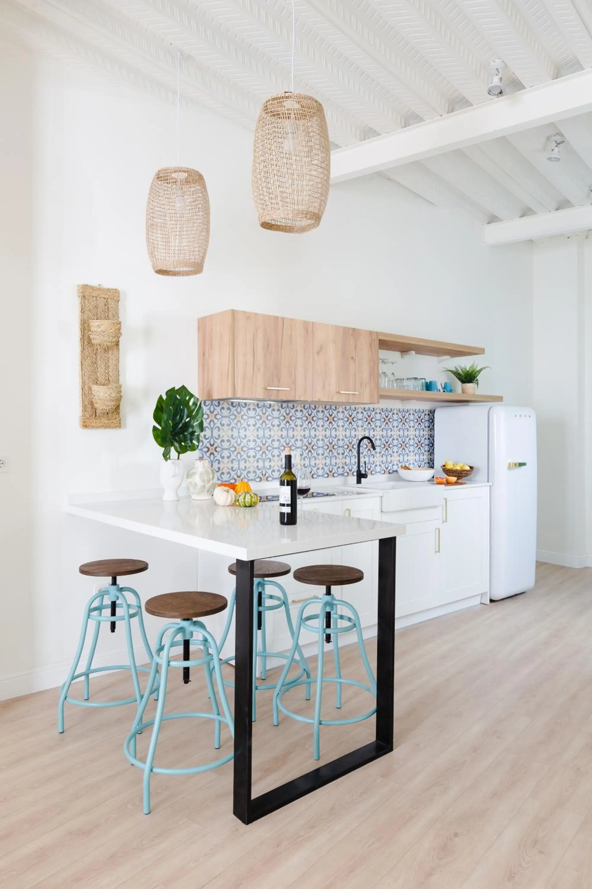 Kitchen or kitchenette in Atenea Malaga Apartments