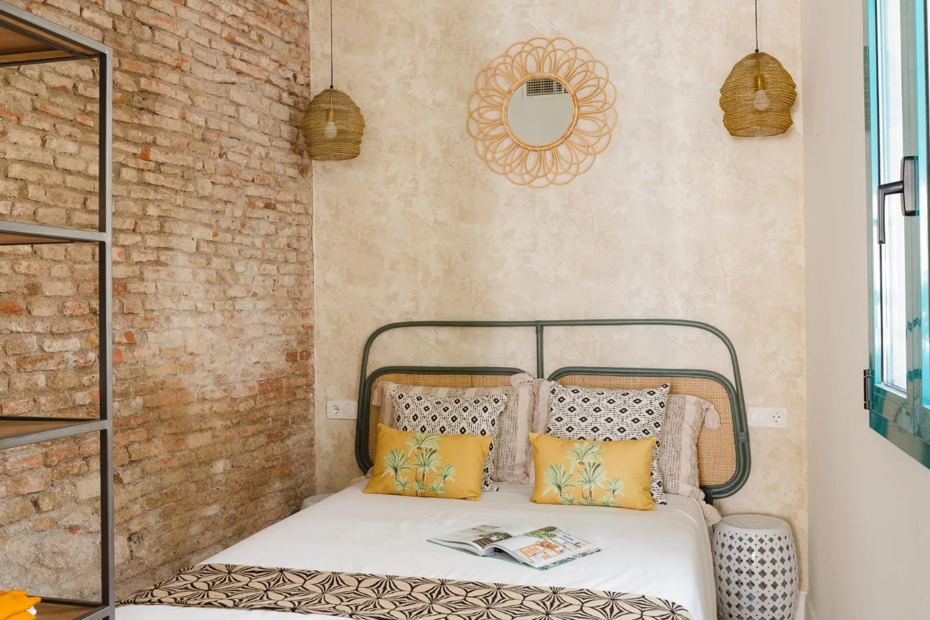 Bed in Atenea Malaga Apartments