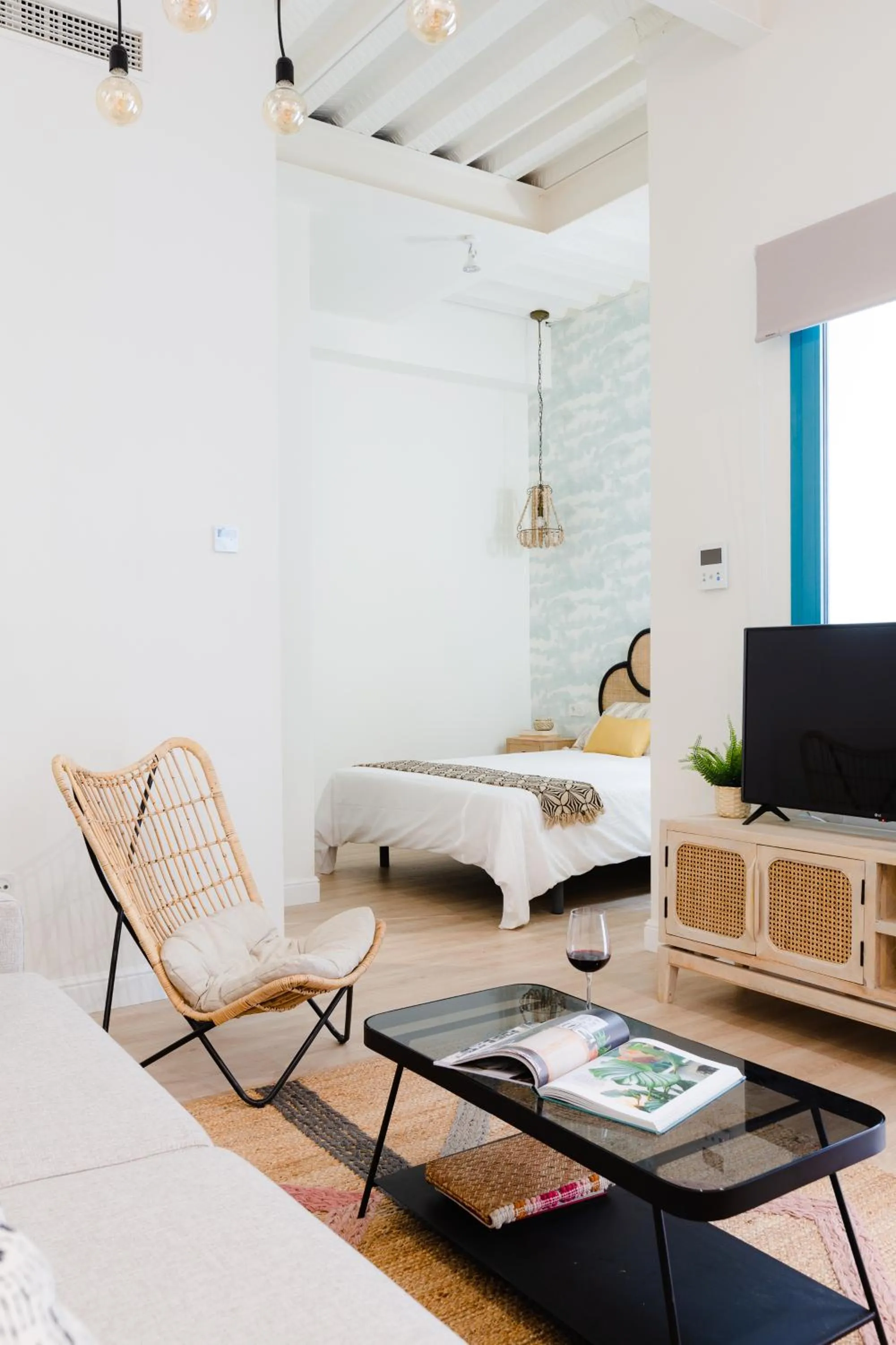 Communal lounge/ TV room in Atenea Malaga Apartments