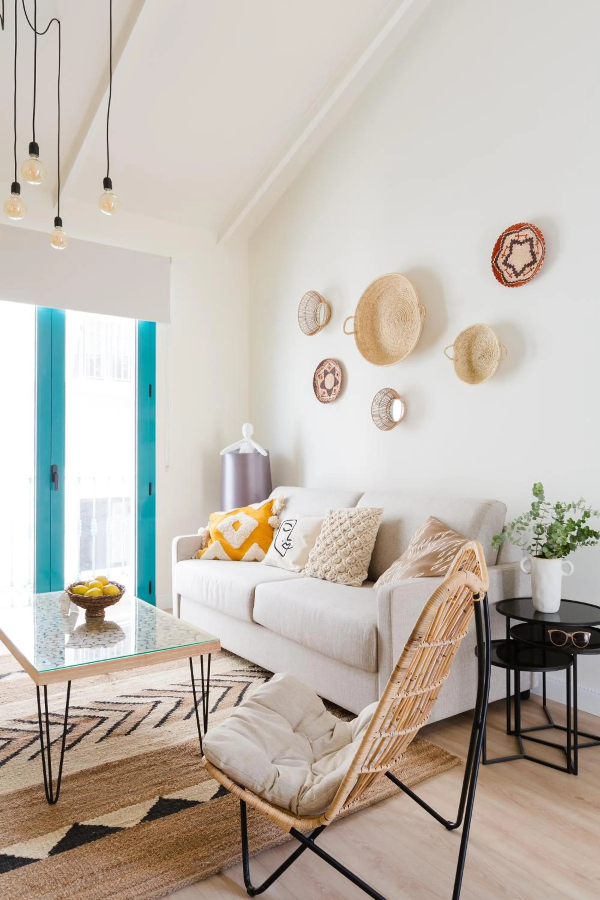 Living room in Atenea Malaga Apartments